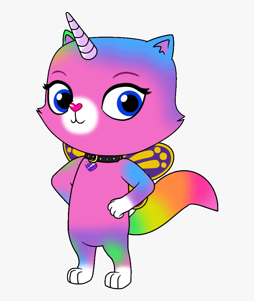 Rainbow Butterfly Unicorn Kitty Nickelodeon, HD Png Download, Transparent Png Image