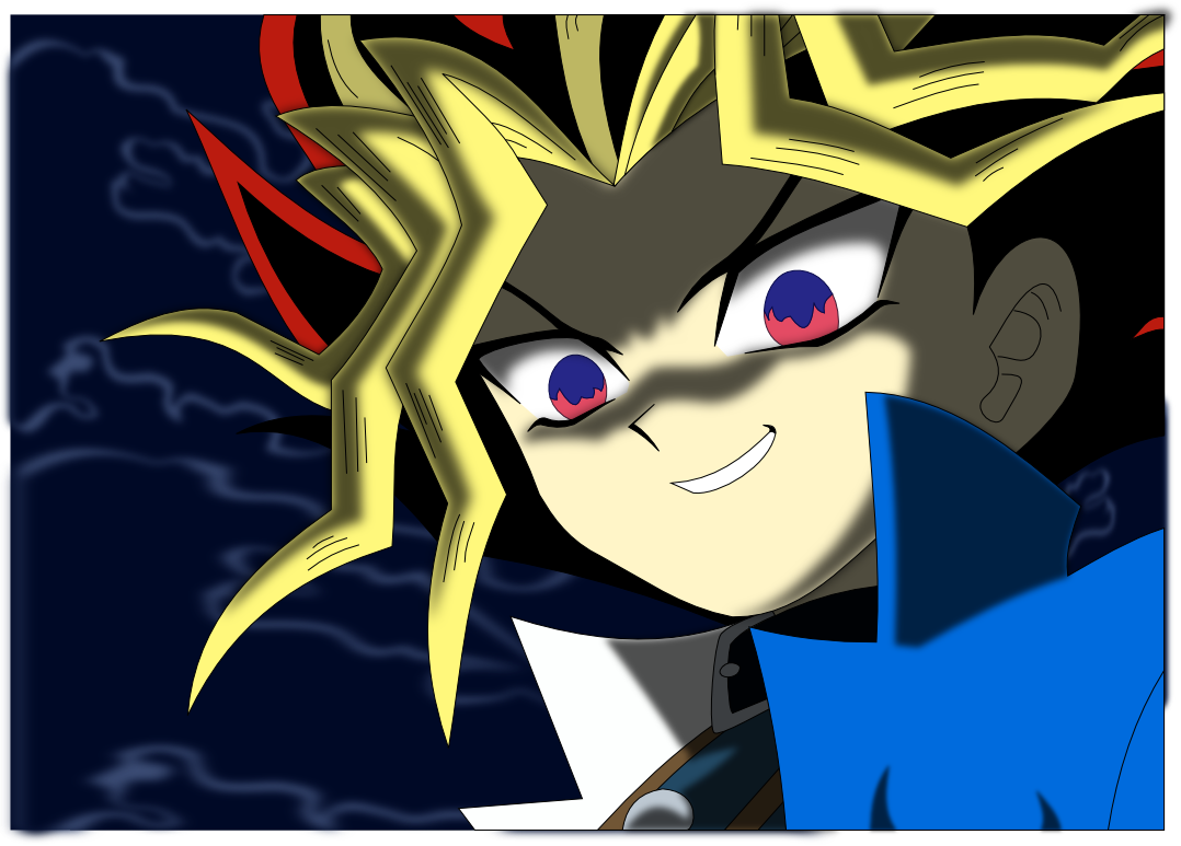 Yami Yugi`s evil smile. Evil smile, Yugioh, Pharaoh