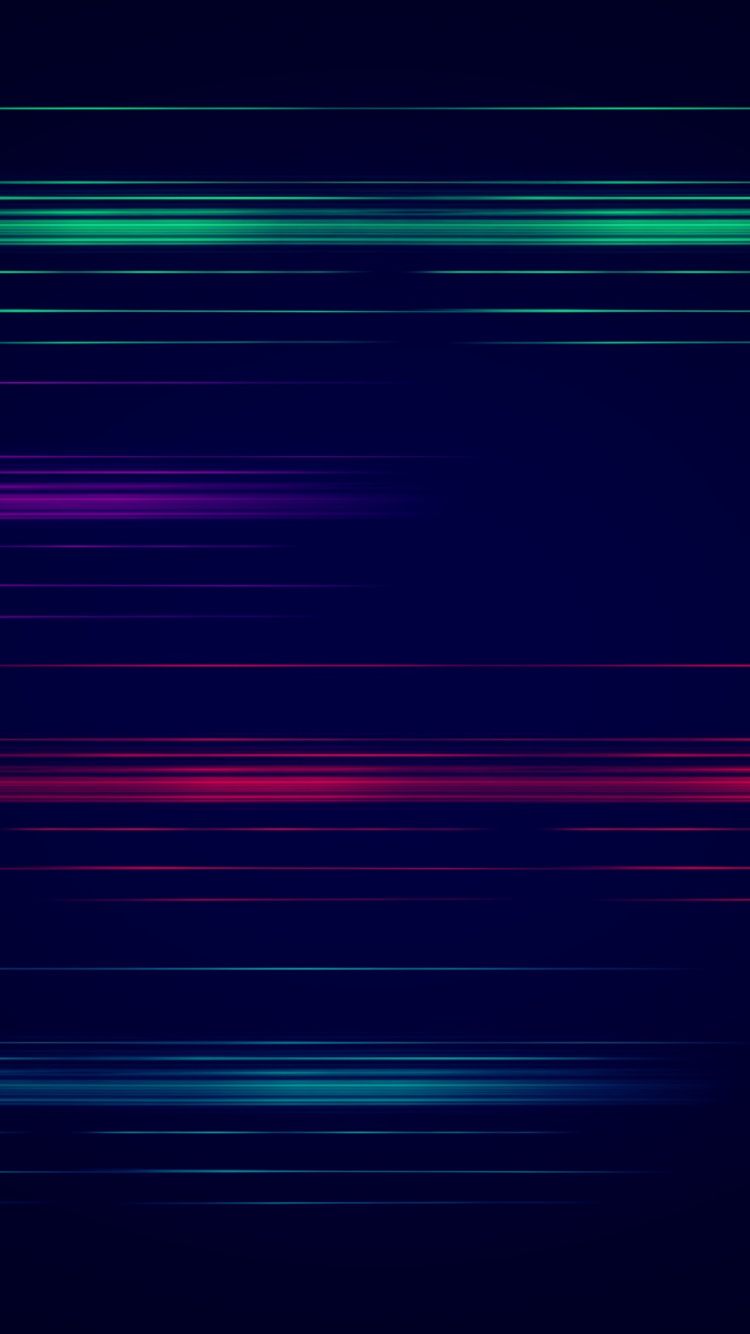 Download Blur, lines, colorful, minimal wallpaper, 750x1334, iphone 7, iPhone 8