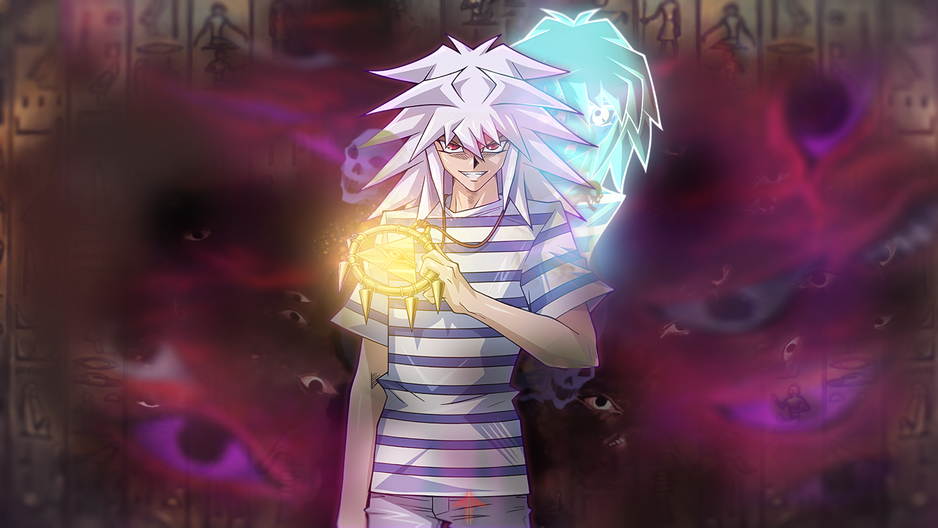 Bakura wallpaper + Ygopro sleeves (link in the comments)