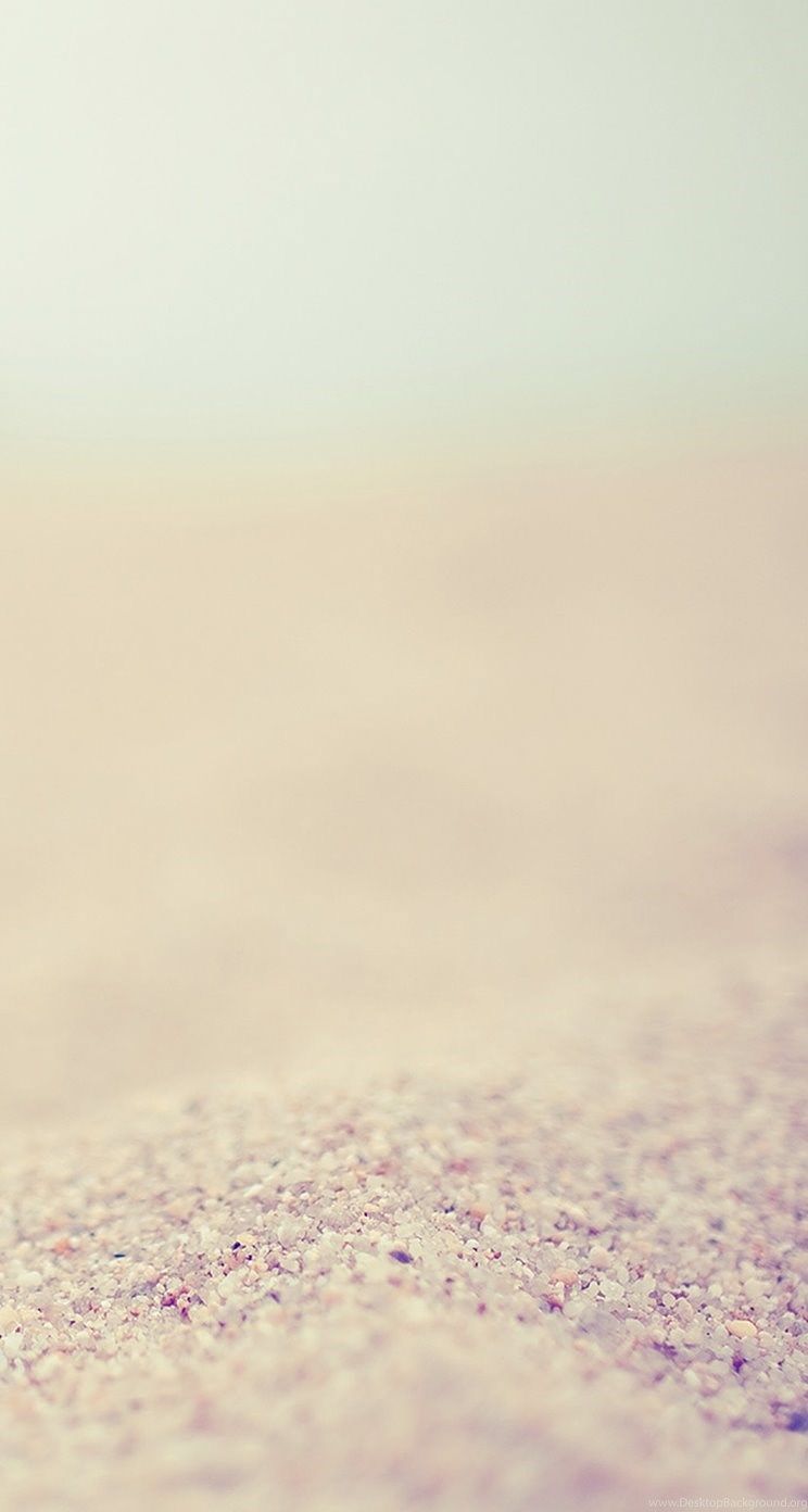 Pure Minimal Sea Beach Sand Blur View iPhone 5s Wallpapers Download ... Desktop Backgrounds