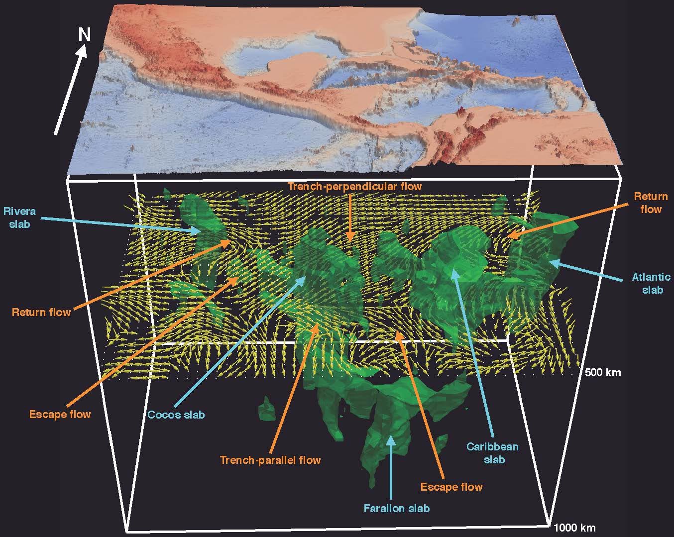 Deeper Look at Dynamic Geological Processes Below Earth's Surface With 3D Image
