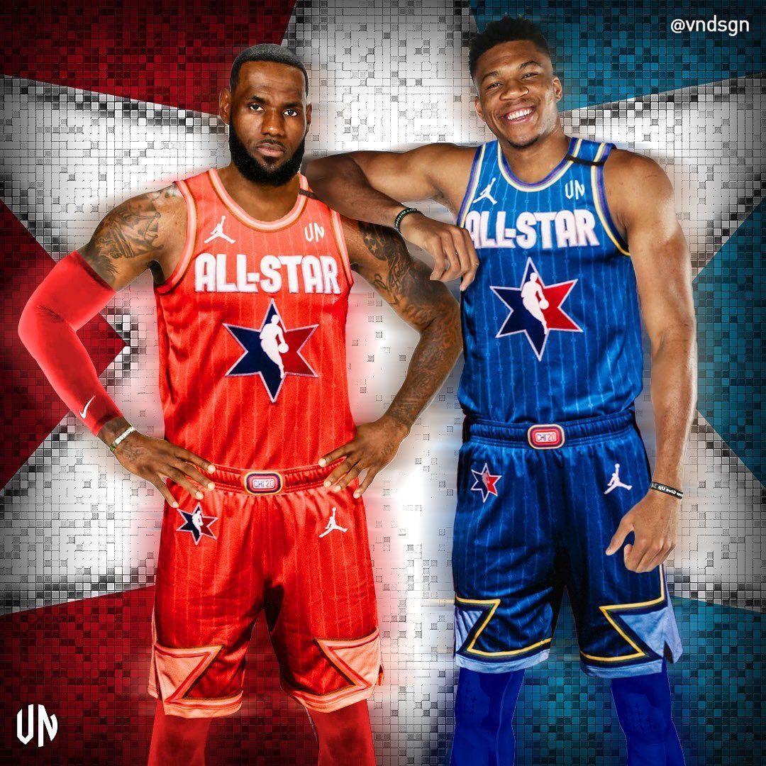 Basketball Forever On Instagram: “LeBron & Giannis Rocking The New All Star Threads ”. Best Nba Players, Basketball Players Nba, All Nba Players