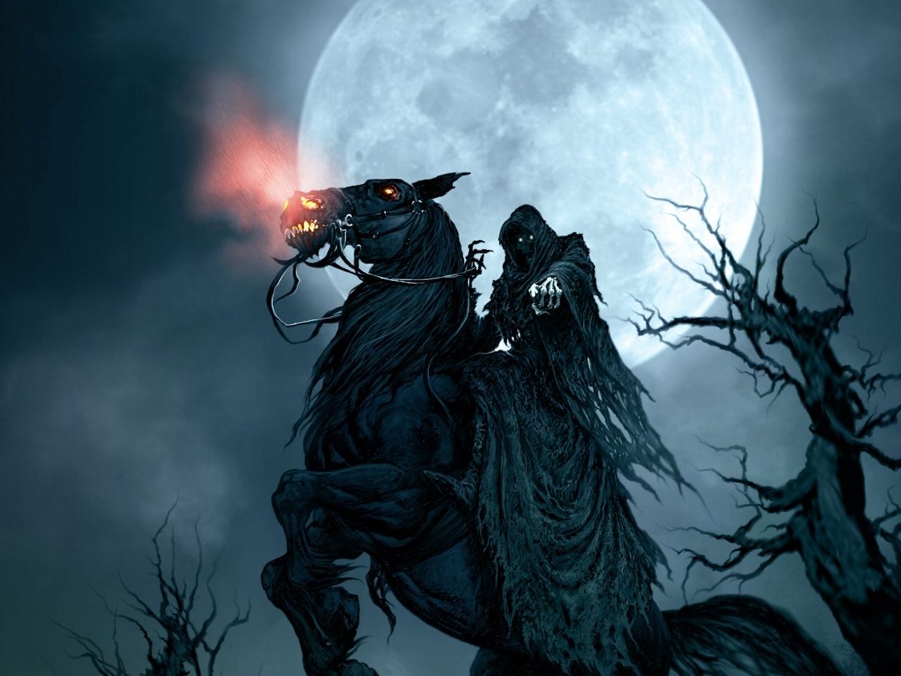 death, Halloween wallpaper