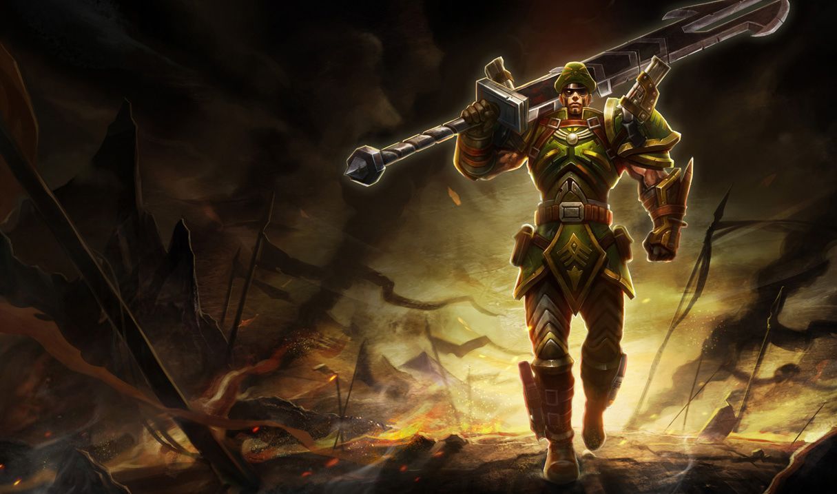 Commando Jarvan IV. League of legends, League of legends characters, Champions league of legends