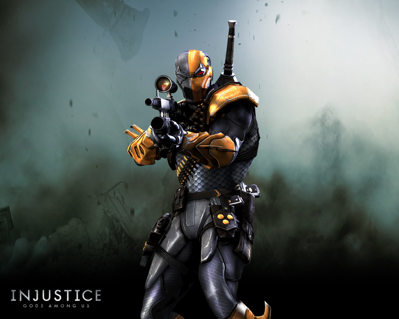 Game Art X: Injustice: Gods Among Us Wallpaper. Deathstroke, Injustice, Deathstroke the terminator