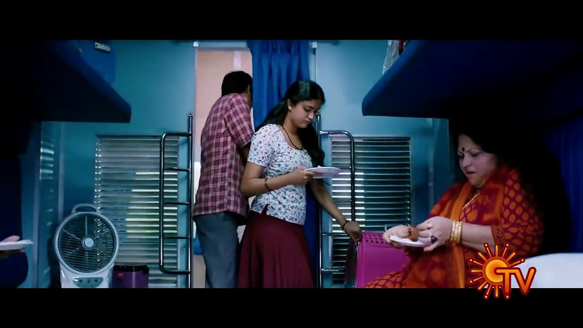 Thodari scenes Dhanush making cutlet for keerthi suresh