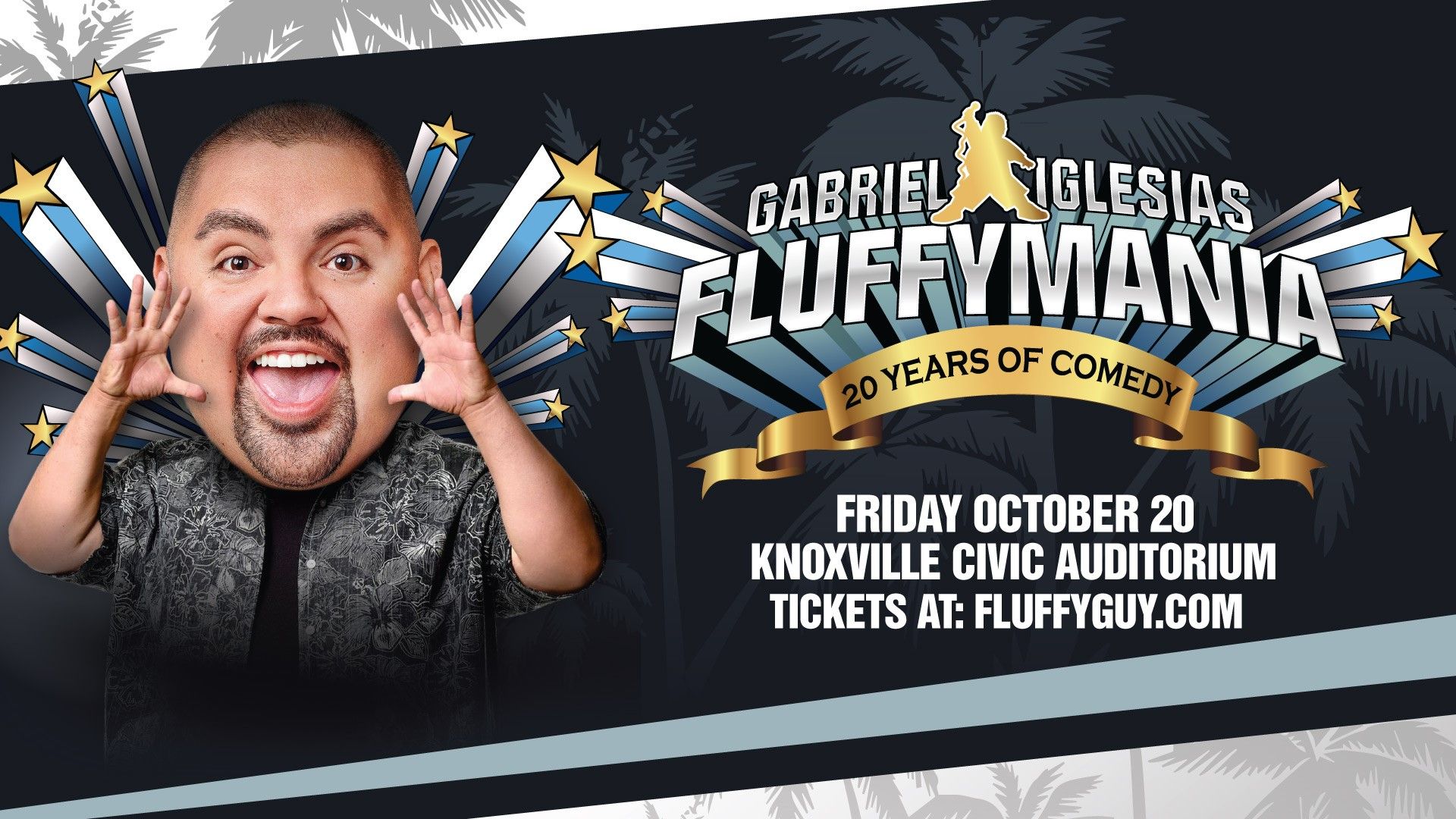 Gabriel Iglesias: FluffyMania Civic Auditorium and Coliseum