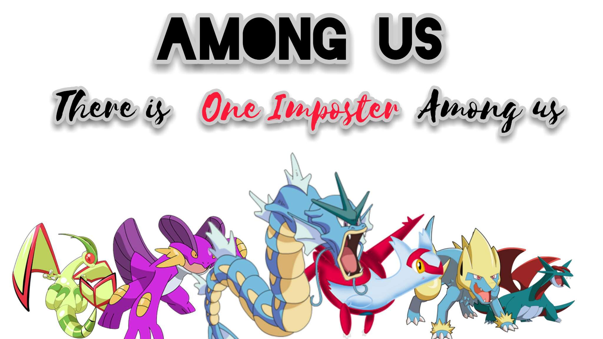 There is one Imposter Among Us!!!. Pokémon Amino