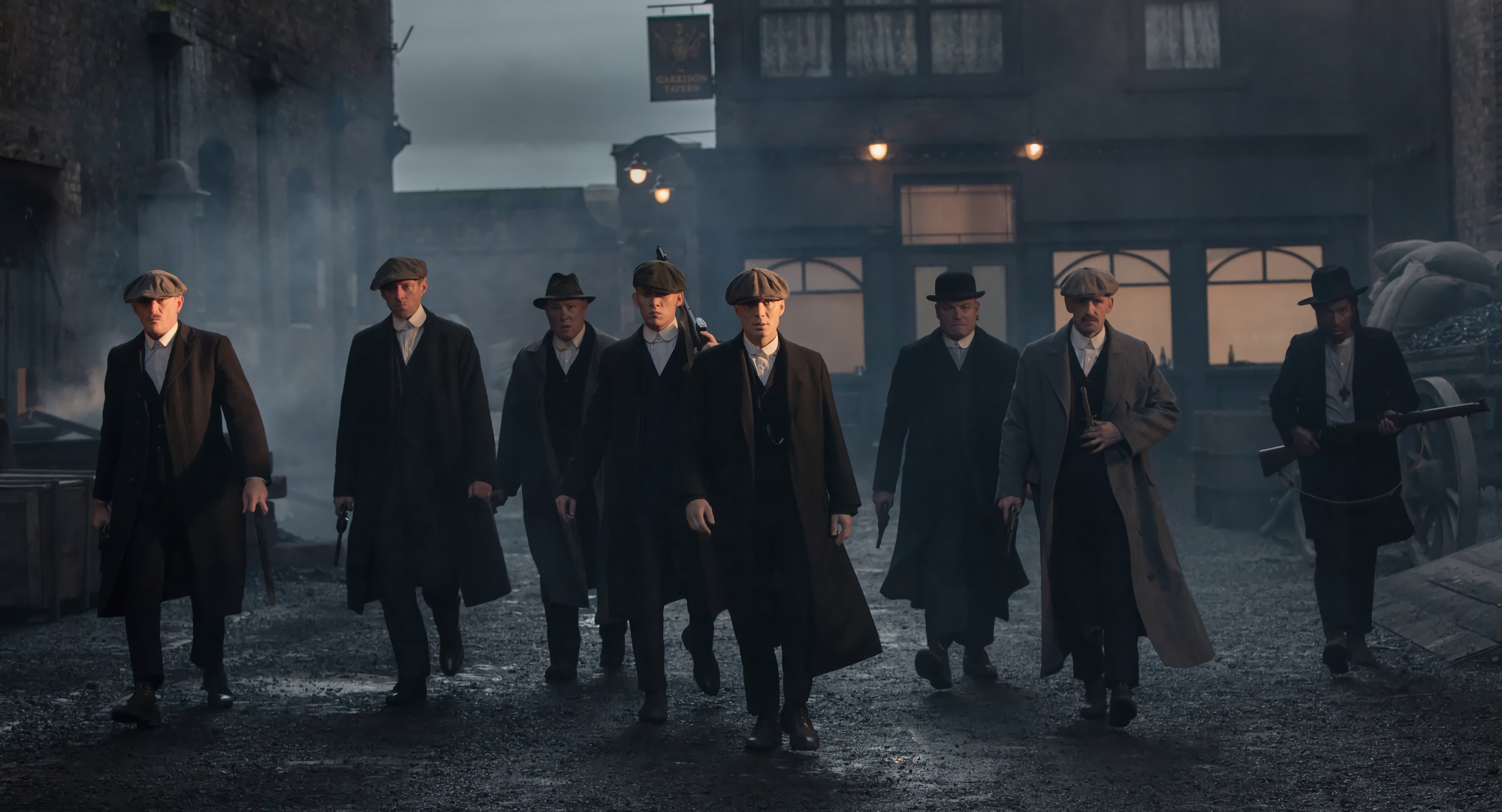 Cillian Murphy Peaky Blinders Thomas Shelby Arthur Shelby John Shelby BBC Wallpaper:2000x1082