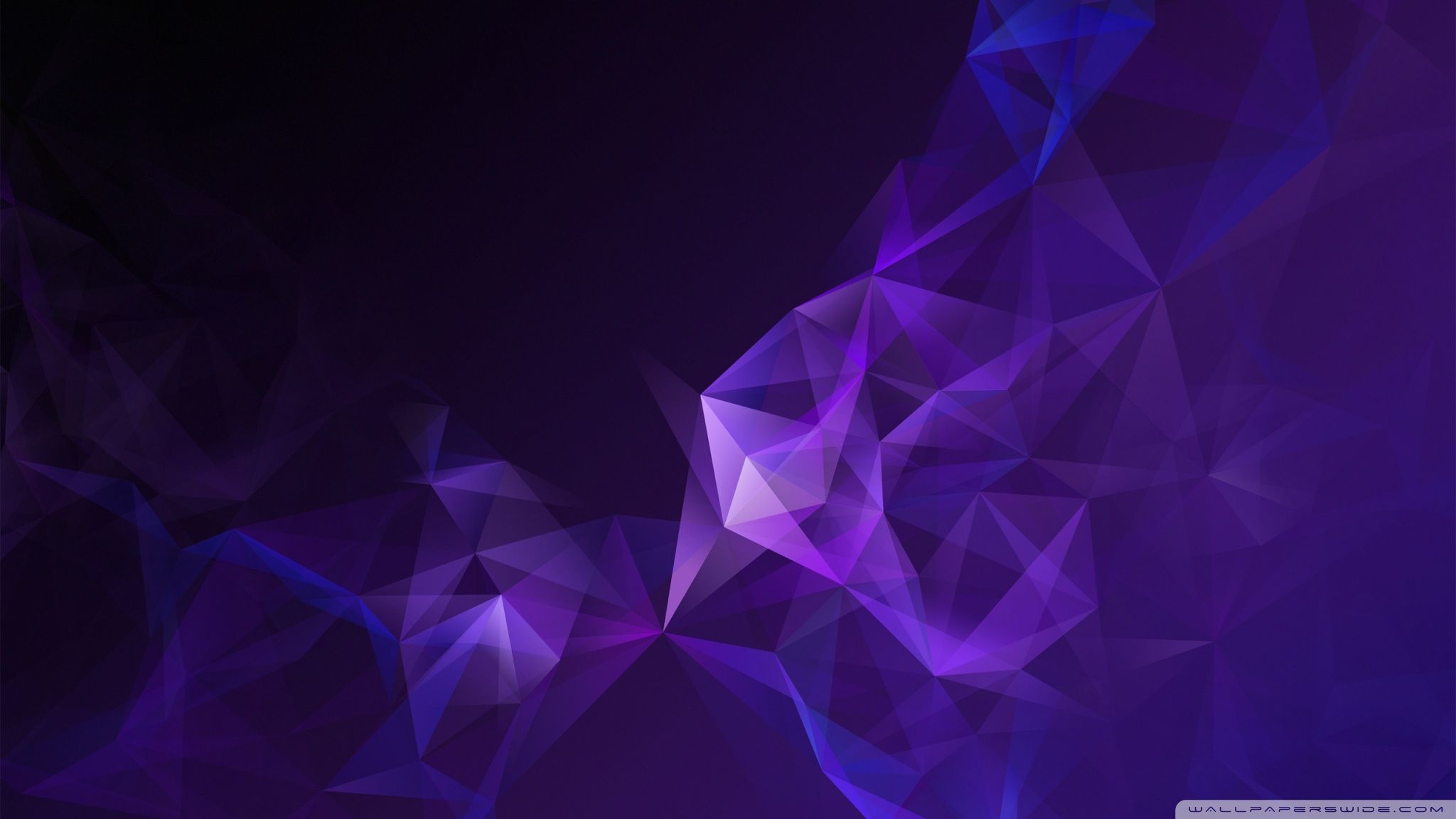 Low Poly Purple Abstract Art Ultra HD Desktop Background Wallpaper for: Widescreen & UltraWide Desktop & Laptop, Multi Display, Dual Monitor, Tablet