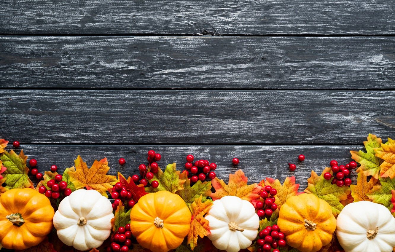 Wallpaper autumn, leaves, background, Board, colorful, pumpkin, maple, wood, background, autumn, leaves, autumn, pumpkin, maple image for desktop, section текстуры