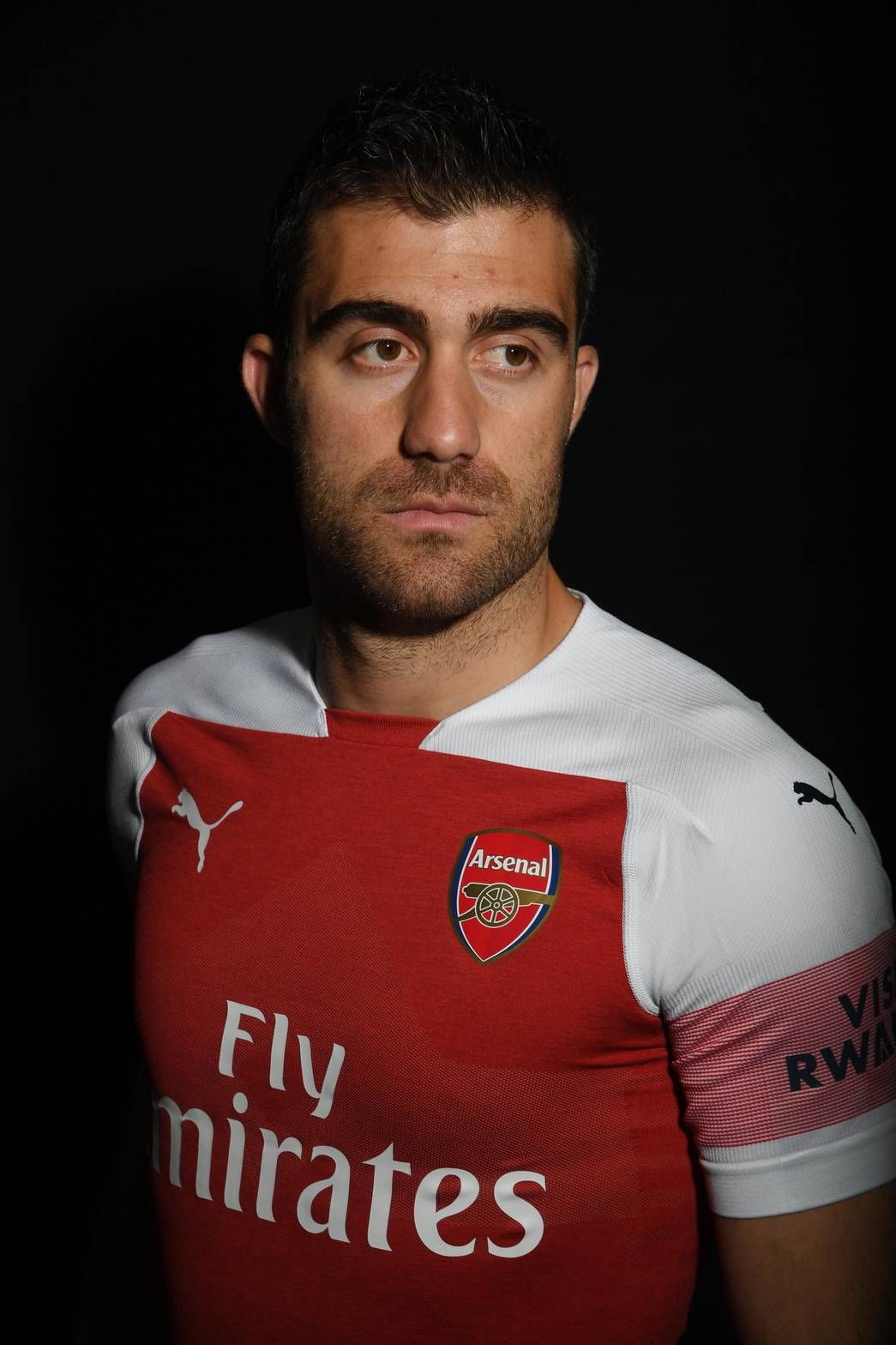 Picture: Sokratis in Arsenal colours