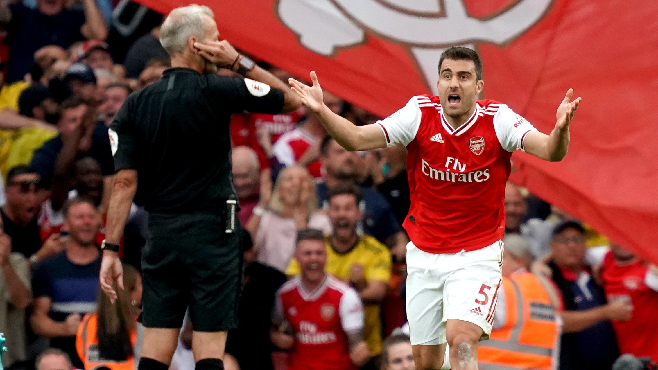 Sokratis Papastathopoulos takes responsibility for Arsenal's collapse at Watford