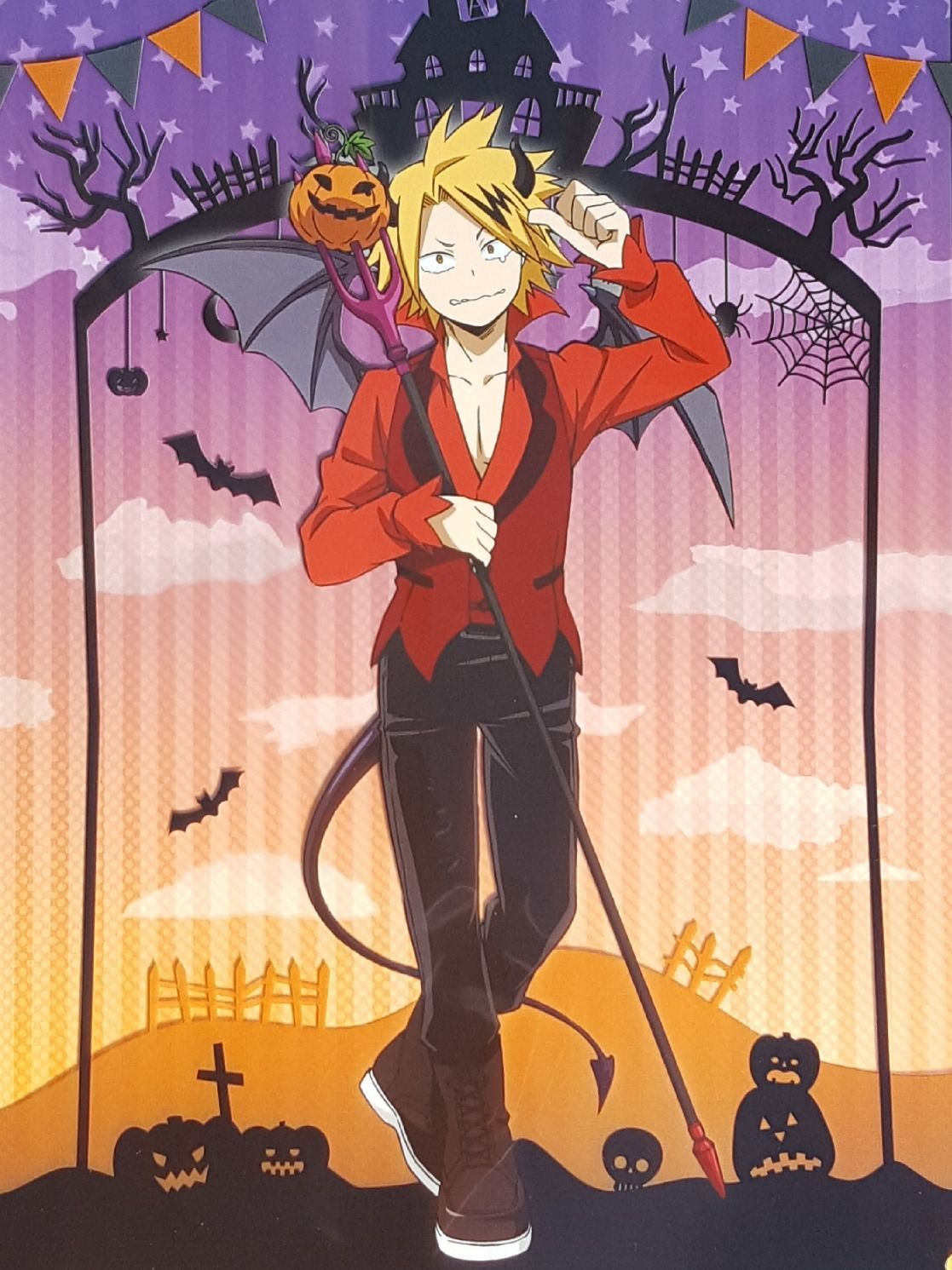 Denki Kaminari Halloween. My Hero Academia. Human pikachu, Anime halloween, My hero