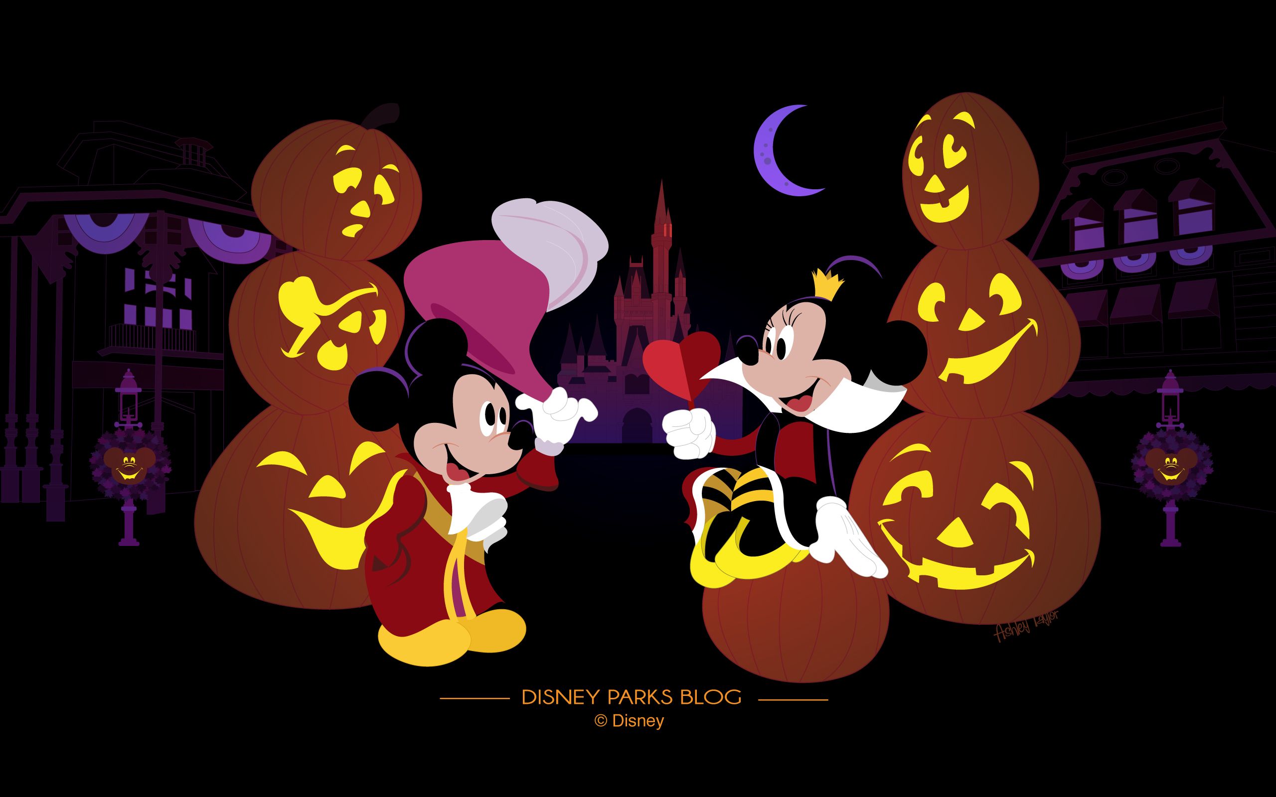 Mickey and Minnie Celebrate Mickey's Not So Scary Halloween Party 2018