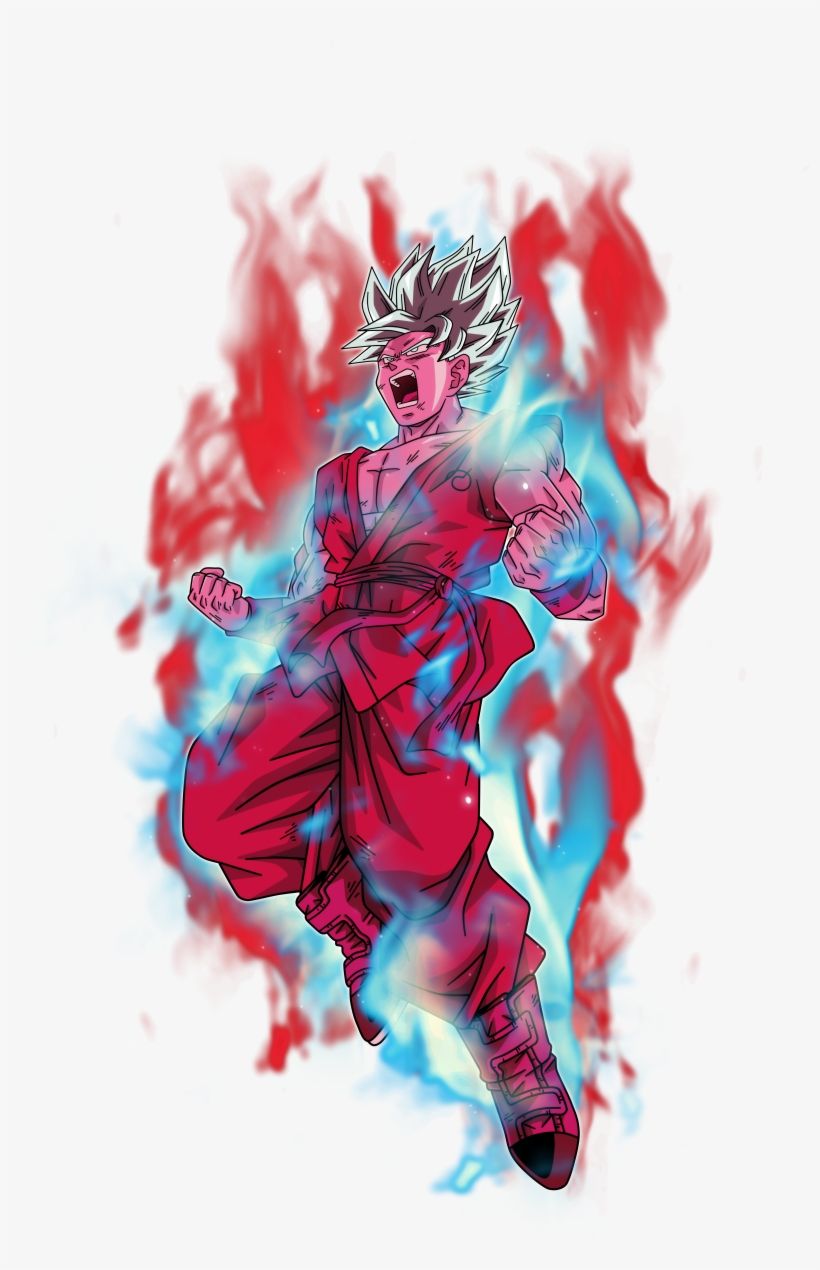 Wallpaper Kaioken Goku Ssgss Kaioken X20 Goku Ssj Blue