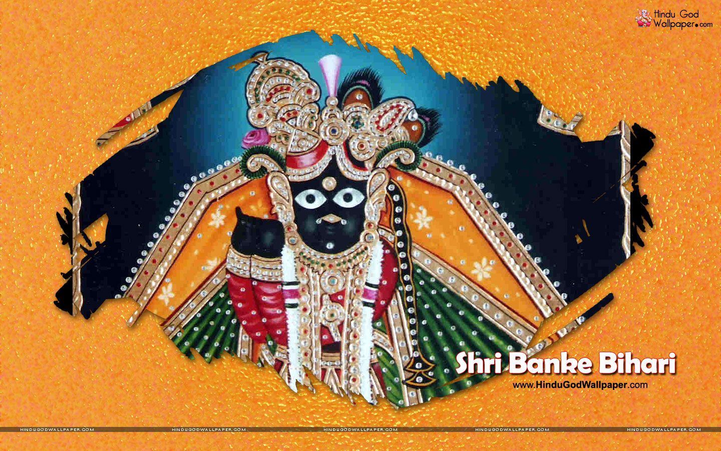 Bankey Bihari Temple Vrindavan HD Wallpaper