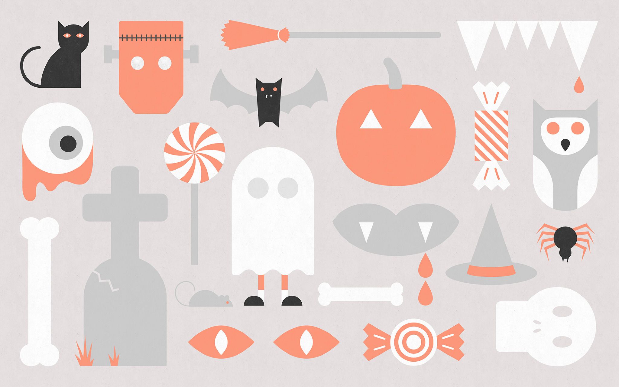 Halloween Wallpaper Illustration