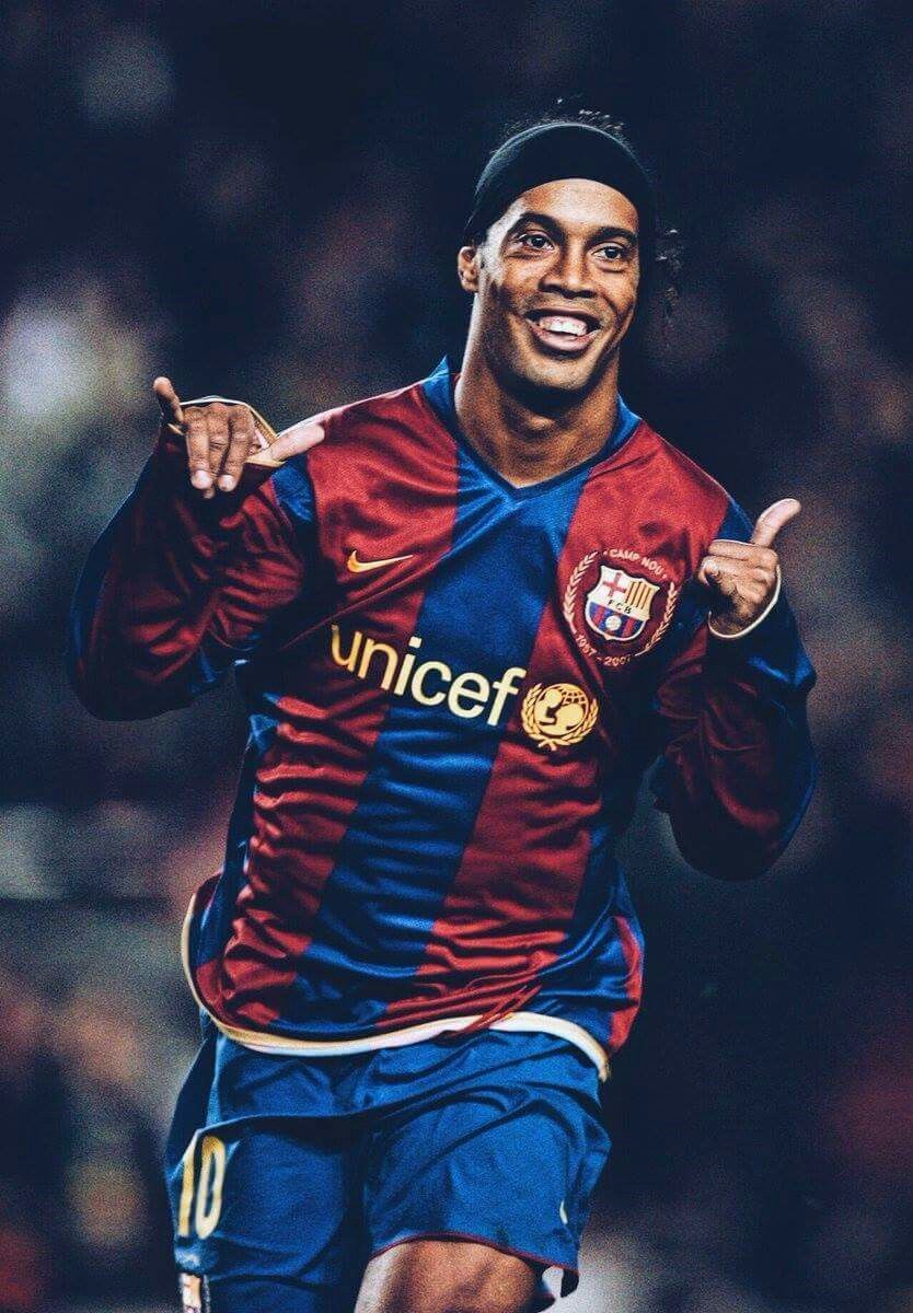 Ronaldinho iPhone Wallpaper, image collections of wallpaper. Ronaldo football, Legends football, Barcelona soccer