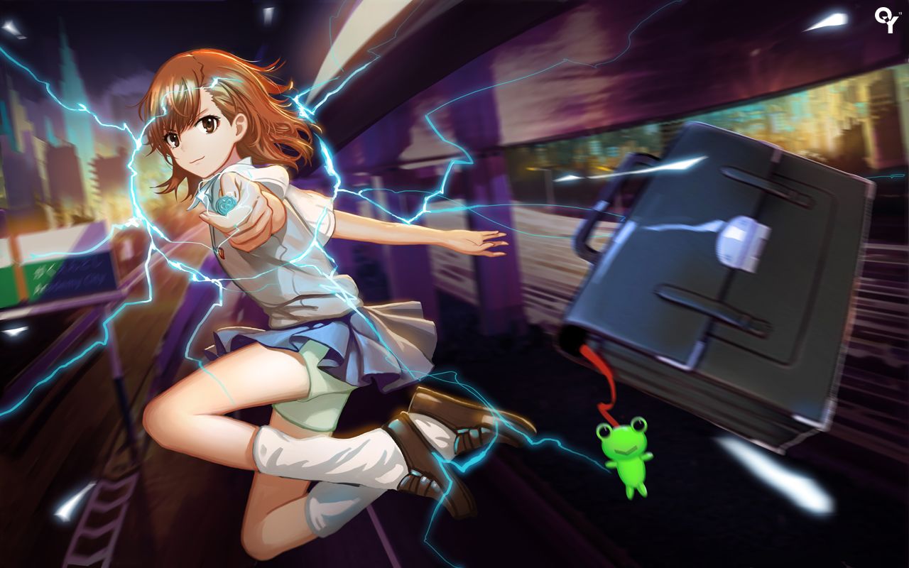 A Certain Scientific Railgun Misaka Mikoto Wallpaper