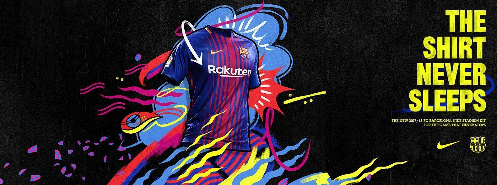 Barcelona Kits 2017 2018 Wallpaper