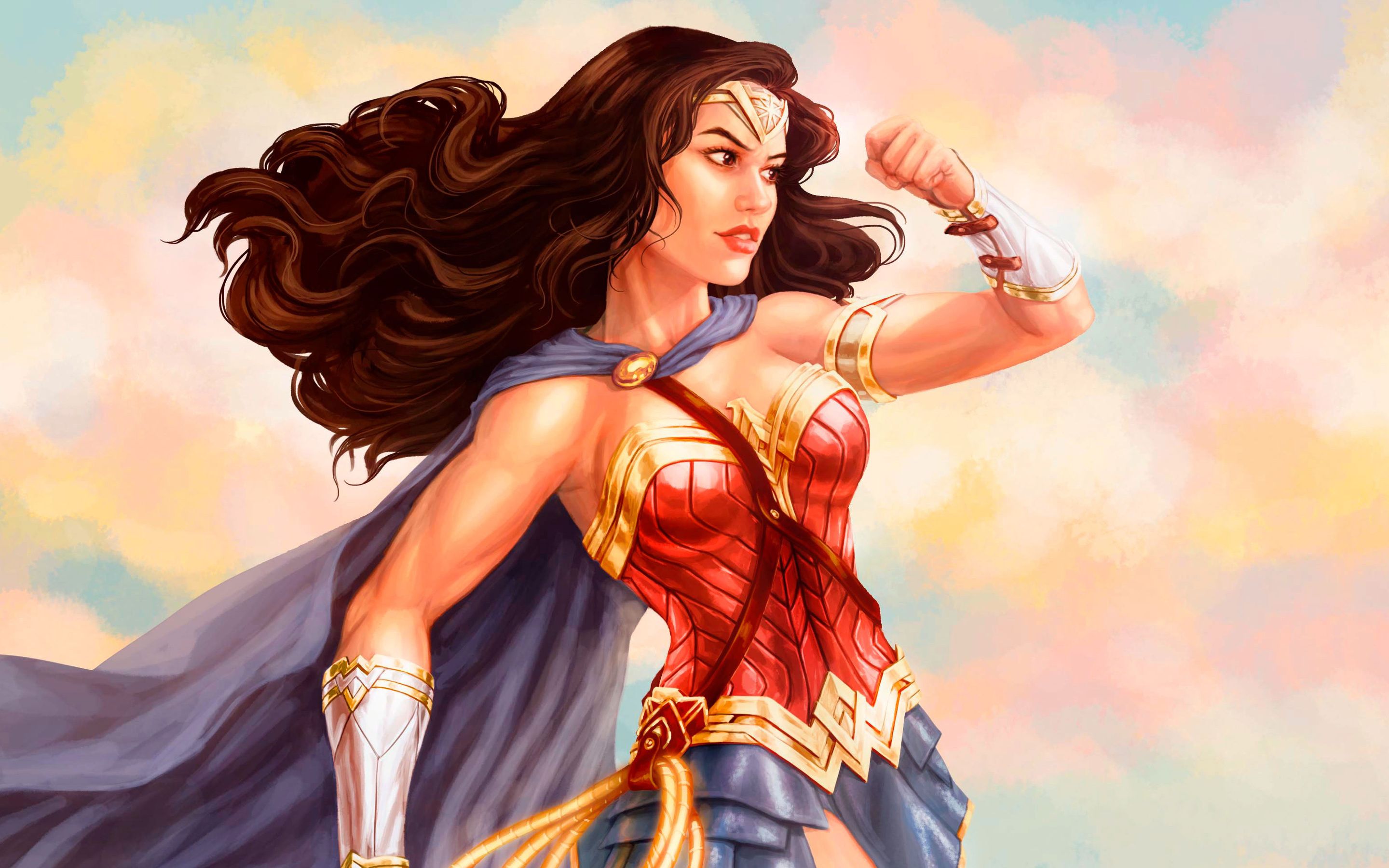 Wonder Woman Digital Art Macbook Pro Retina HD 4k Wallpaper, Image, Background, Photo and Picture