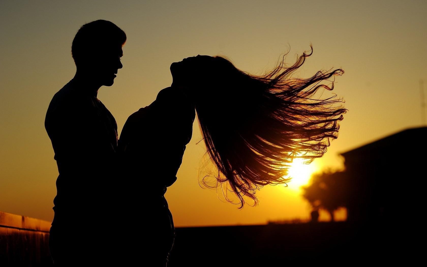 Couple Sunset Girl Boy Love HD desktop wallpaper, Widescreen, High Definition