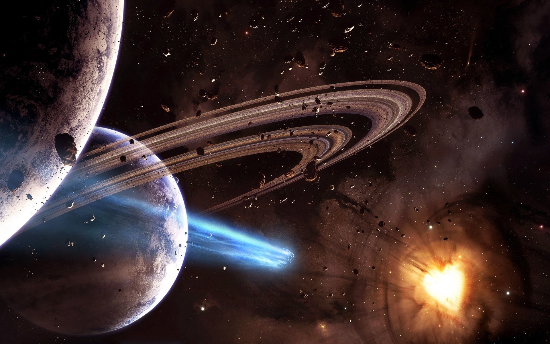 Abstract Universe Wallpaper