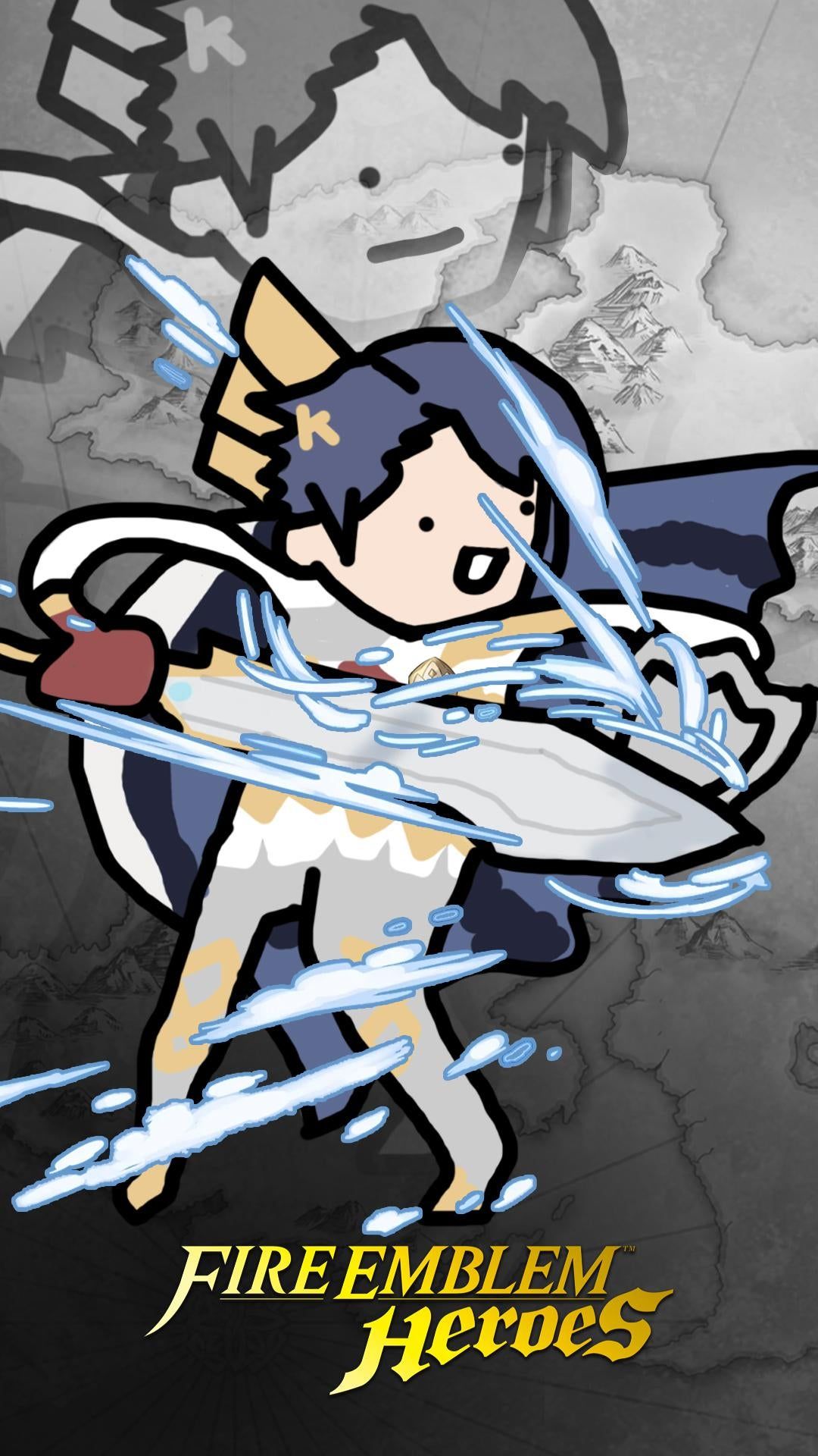 I have acquired the Alfonse Hero Rises 2020 wallpaper from a contact
