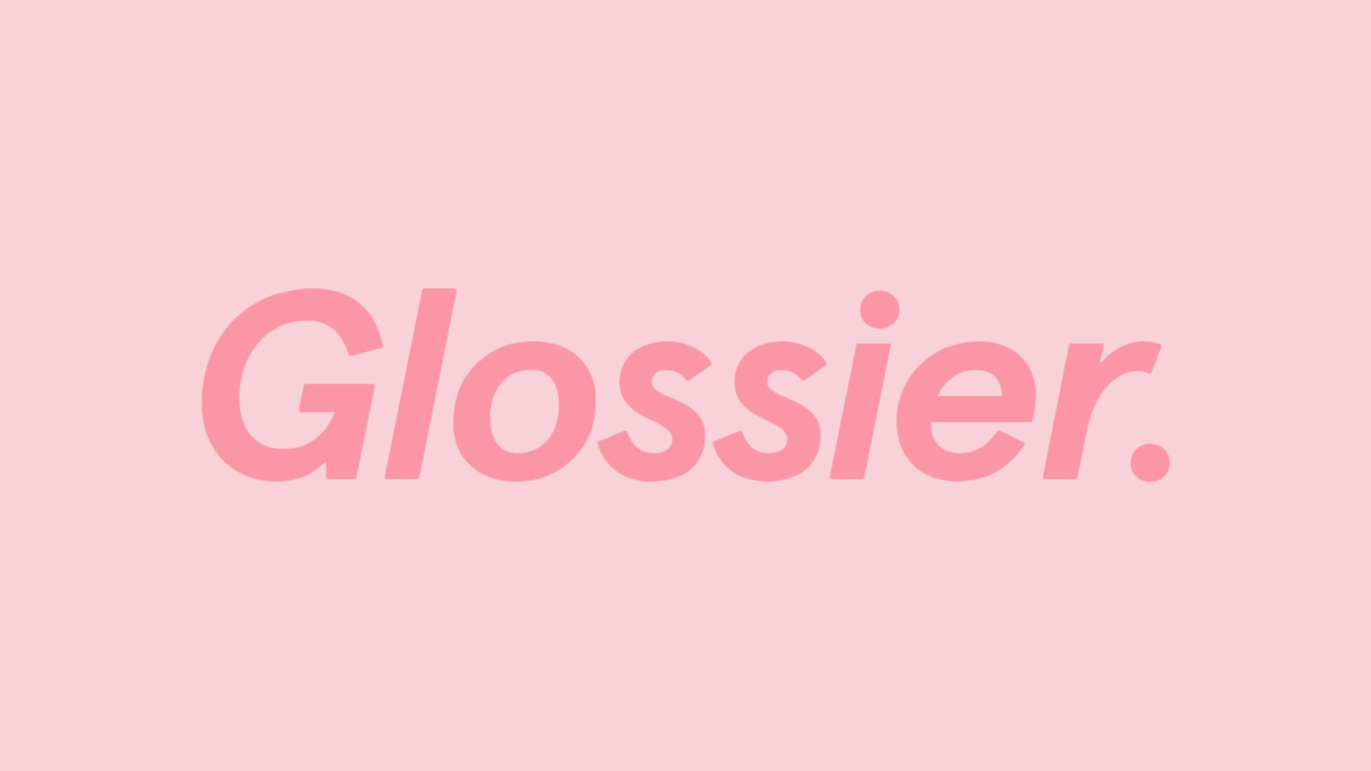 Glossier Desktop Wallpaper. Aesthetic desktop wallpaper, Aesthetic pastel wallpaper, Desktop wallpaper macbook
