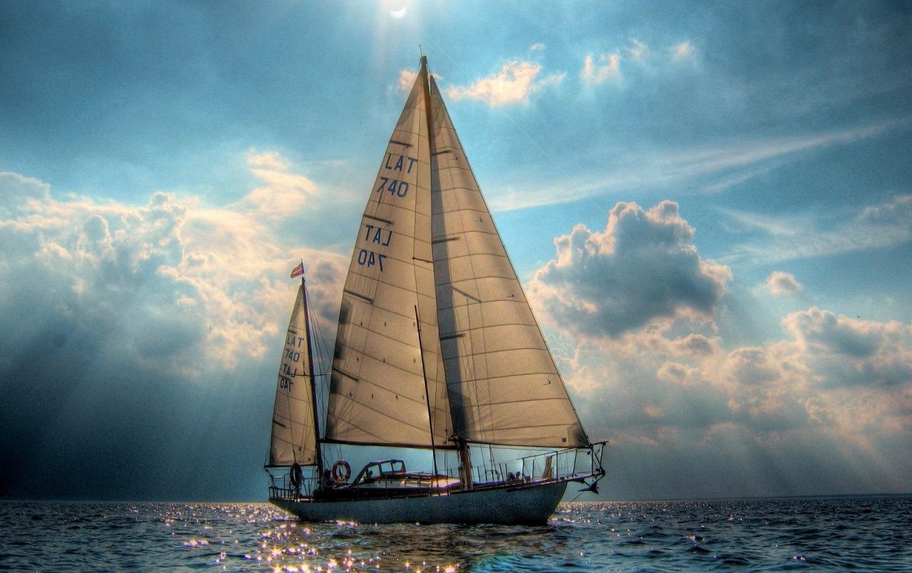 Beautiful sail boat wallpaper. Beautiful sail boat