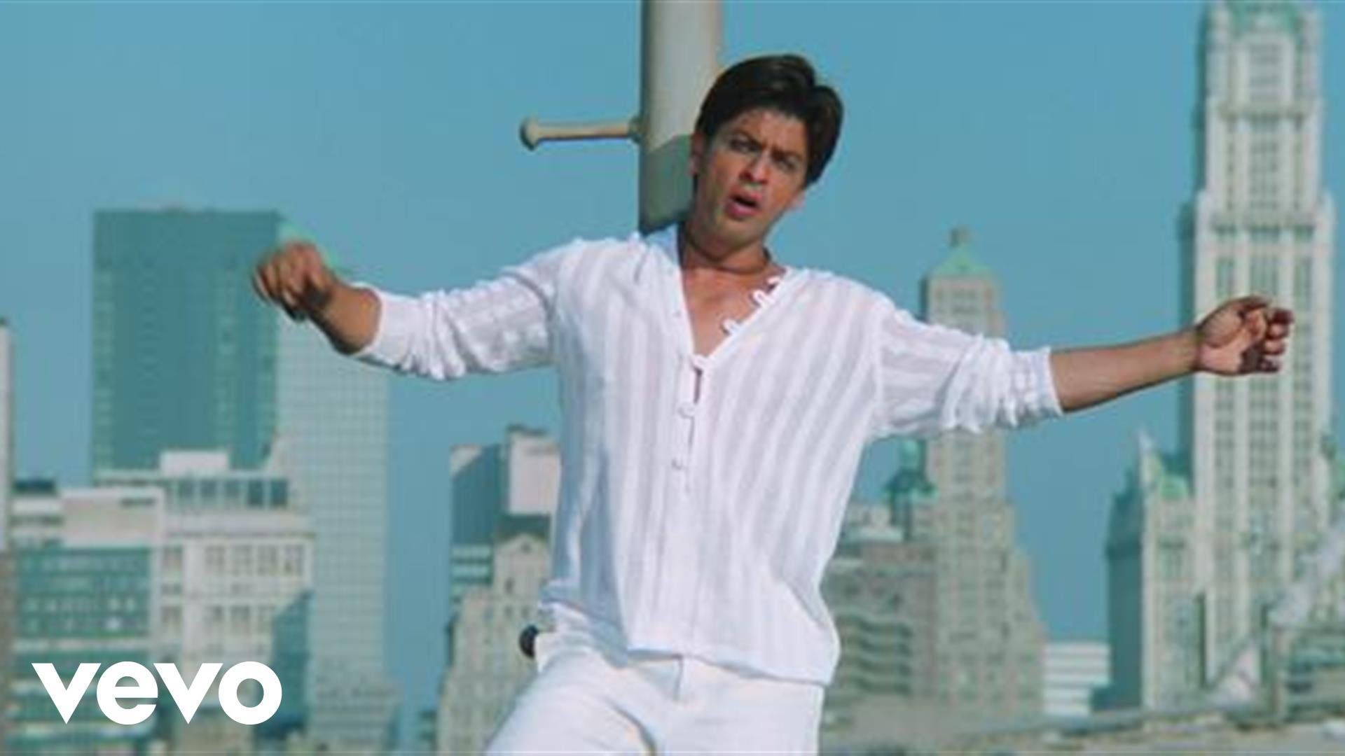 Kal Ho Naa Ho Track Video. Shahrukh Khan, Saif, Preity. Bollywood music videos, Bollywood music, Bollywood