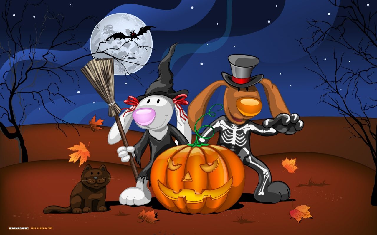 Feliz Halloween. Wallpaper gratis- Paisajes para descargar