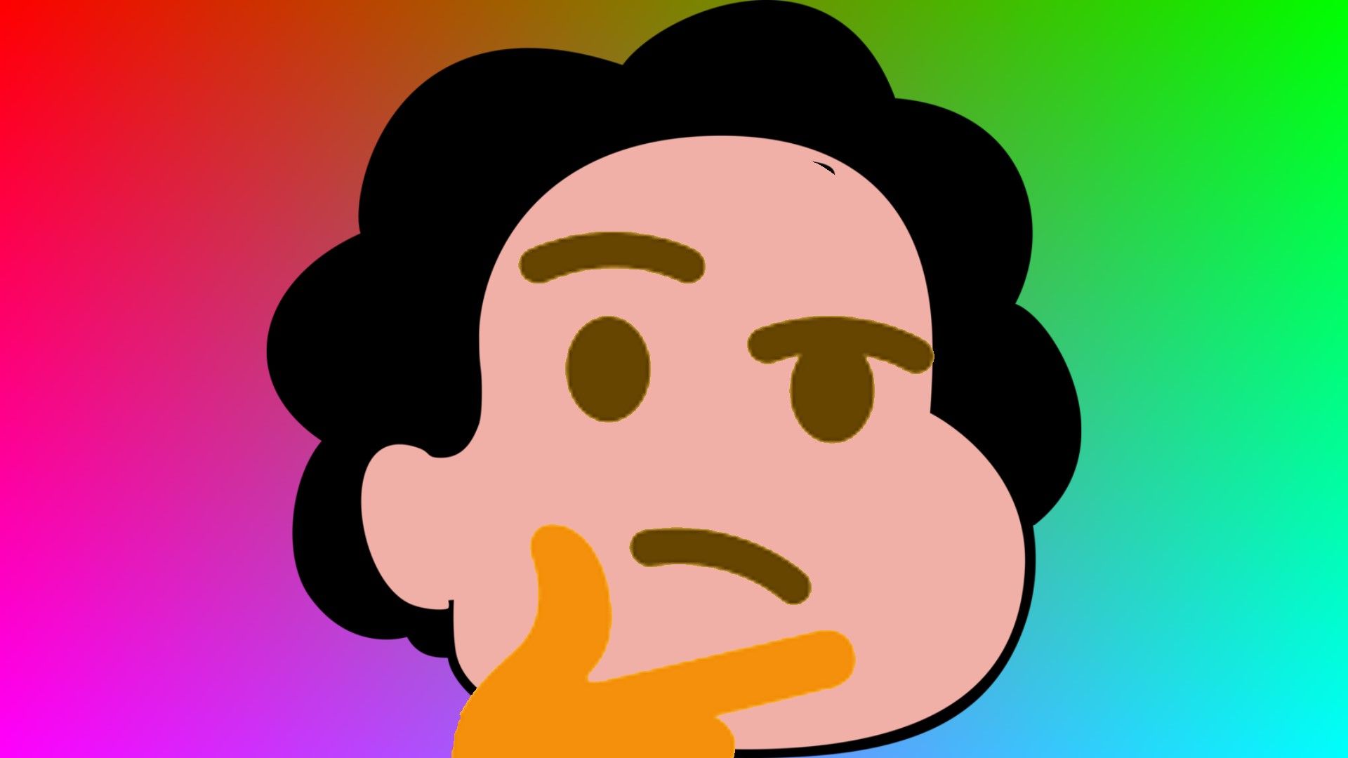 thinking steven. Thinking Face Emoji