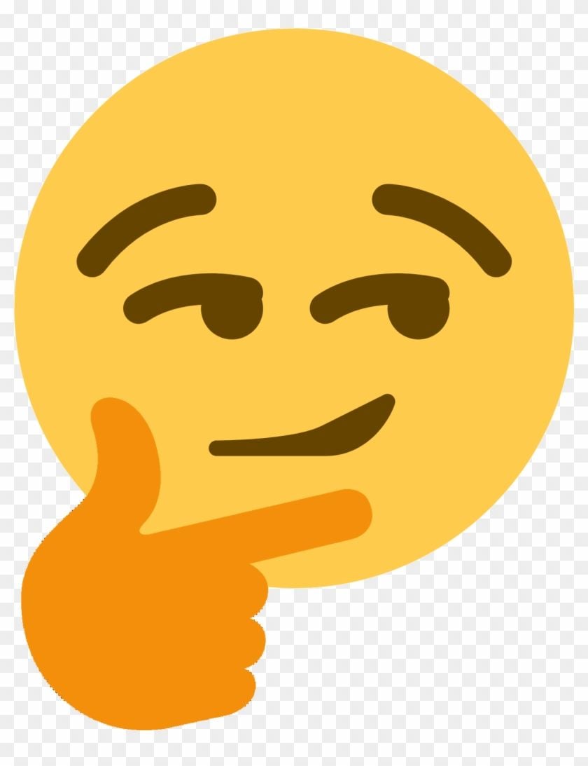 Emoji Thinking Face Meme