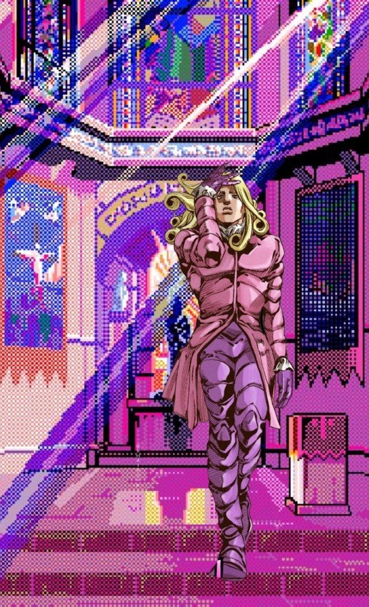 Fanart Gyro  Funny Valentine wallpapers  timelaps  rStardustCrusaders