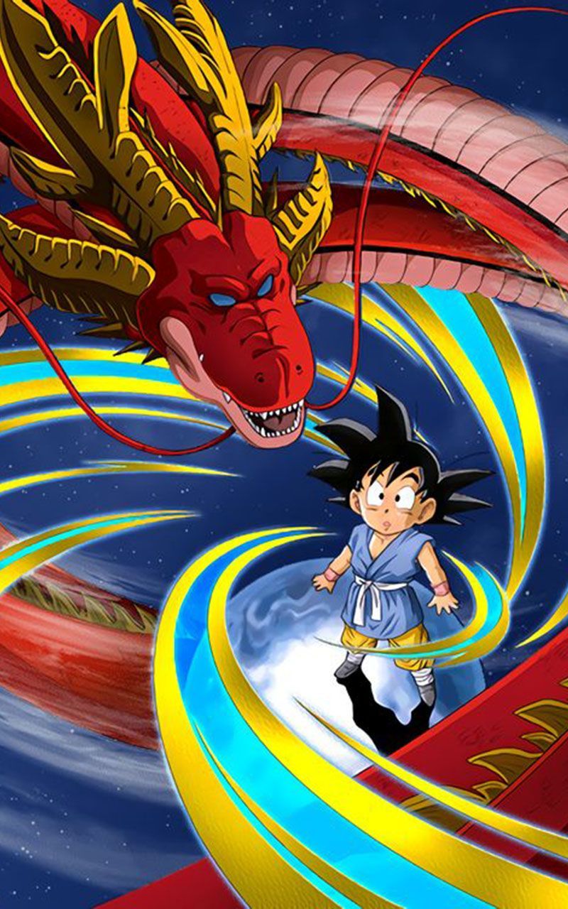 Kid Goku. Dragon ball wallpaper, Dragon ball super wallpaper, Kid goku