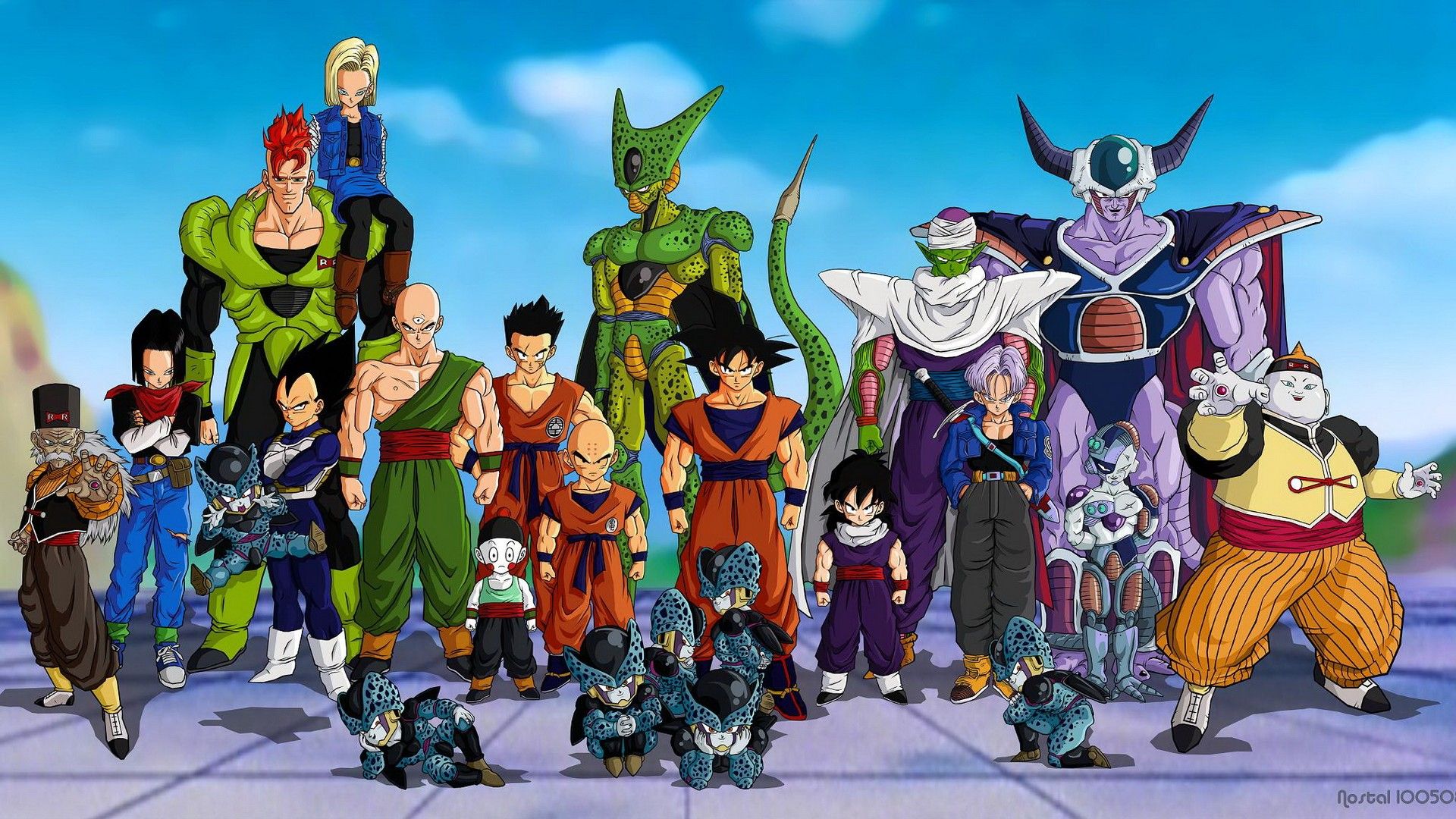 Vegeta, Cell, c17, Son Goku, Trunks, anime, Son Goten, Son Gohan, freezer, Dragon Ball Z, Dragon Ball GT, Dragonball GT, Krillin, Dragonball, picolo, tenchinhan, chin wallpaper