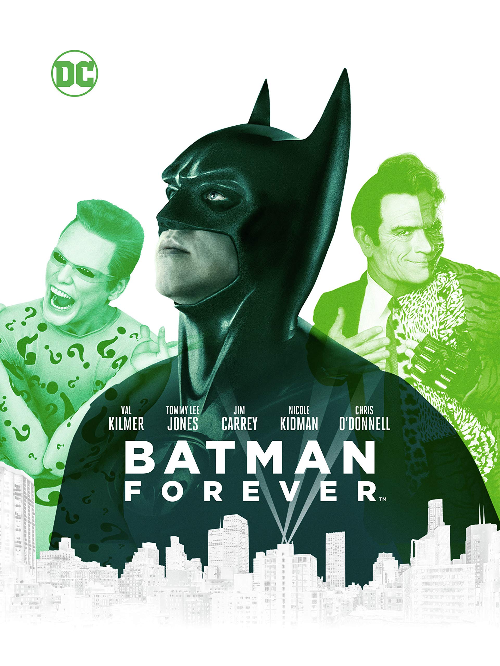 Batman Forever: Val Kilmer, Tommy Lee Jones, Jim Carrey, Nicole Kidman