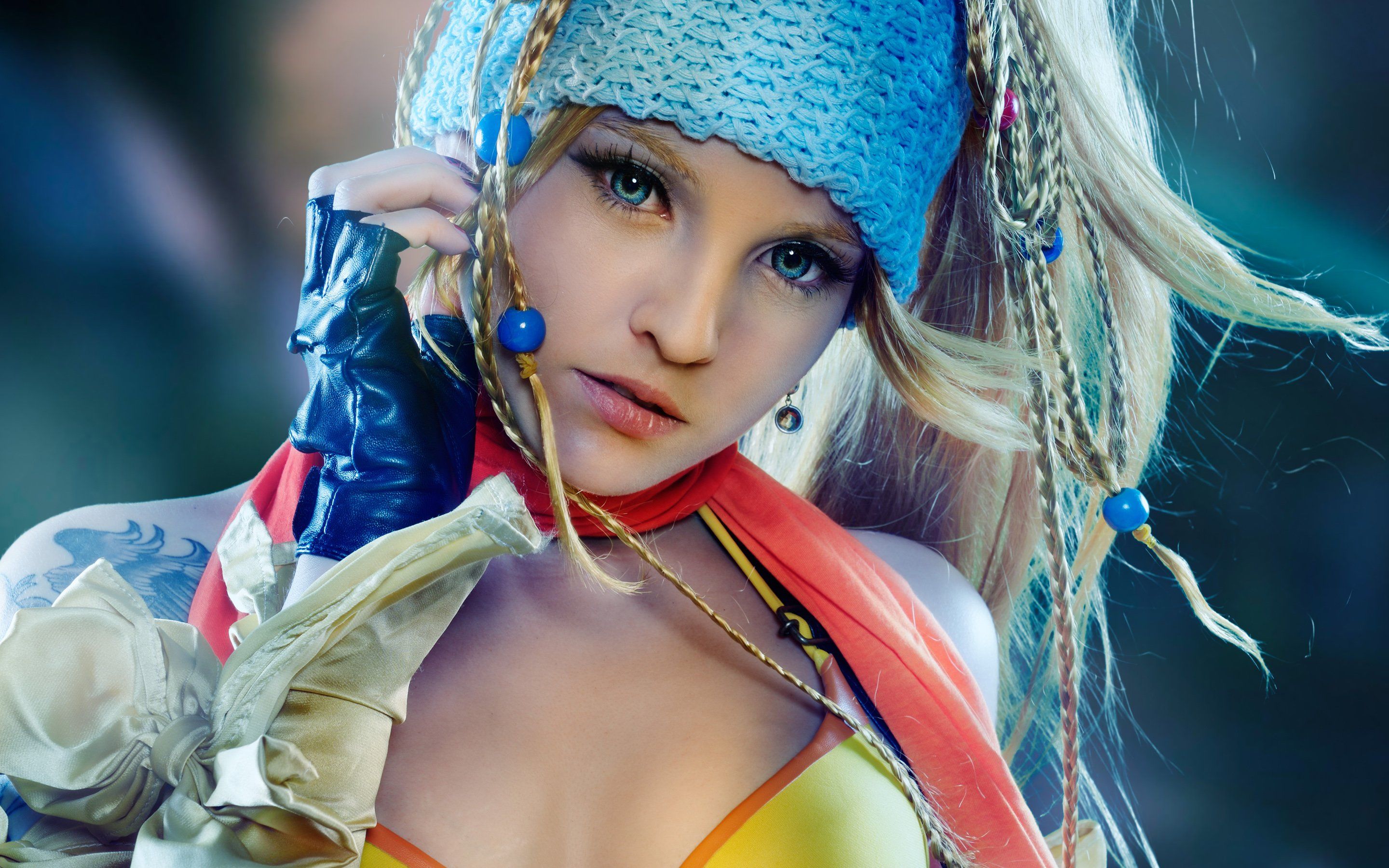 Rikku 4K wallpaper for your desktop or mobile screen free and easy to download