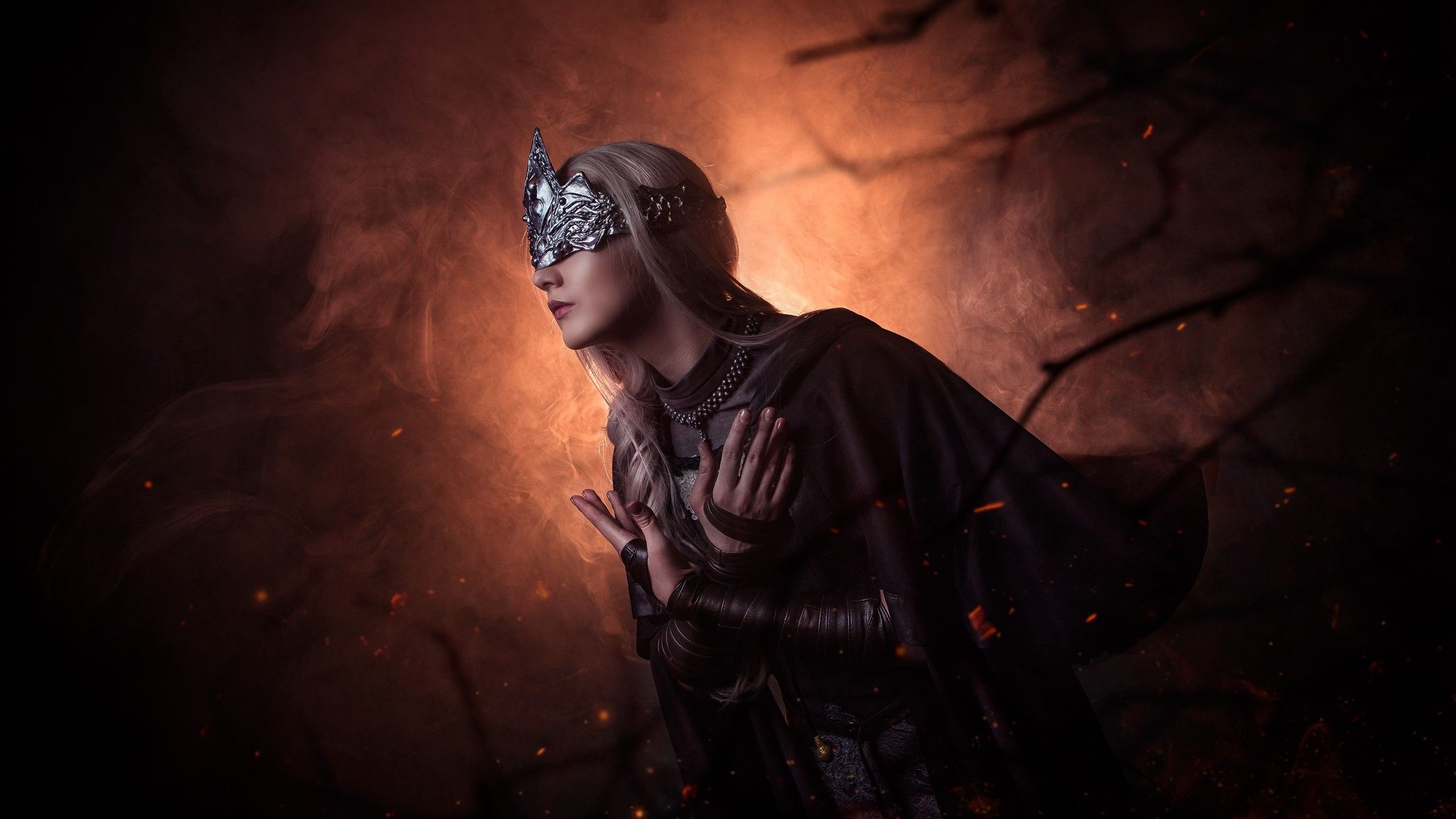 Wallpaper Fire keeper, Cosplay, Dark Souls Fantasy,. Wallpaper for iPhone, Android, Mobile and Desktop