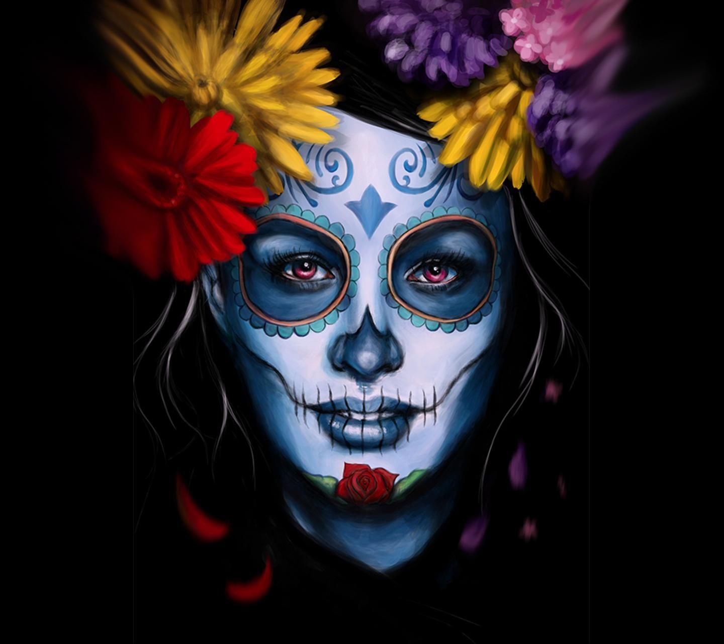 Dia de Muertos. Day of the dead art, Sugar skull art, Sugar skull tattoos