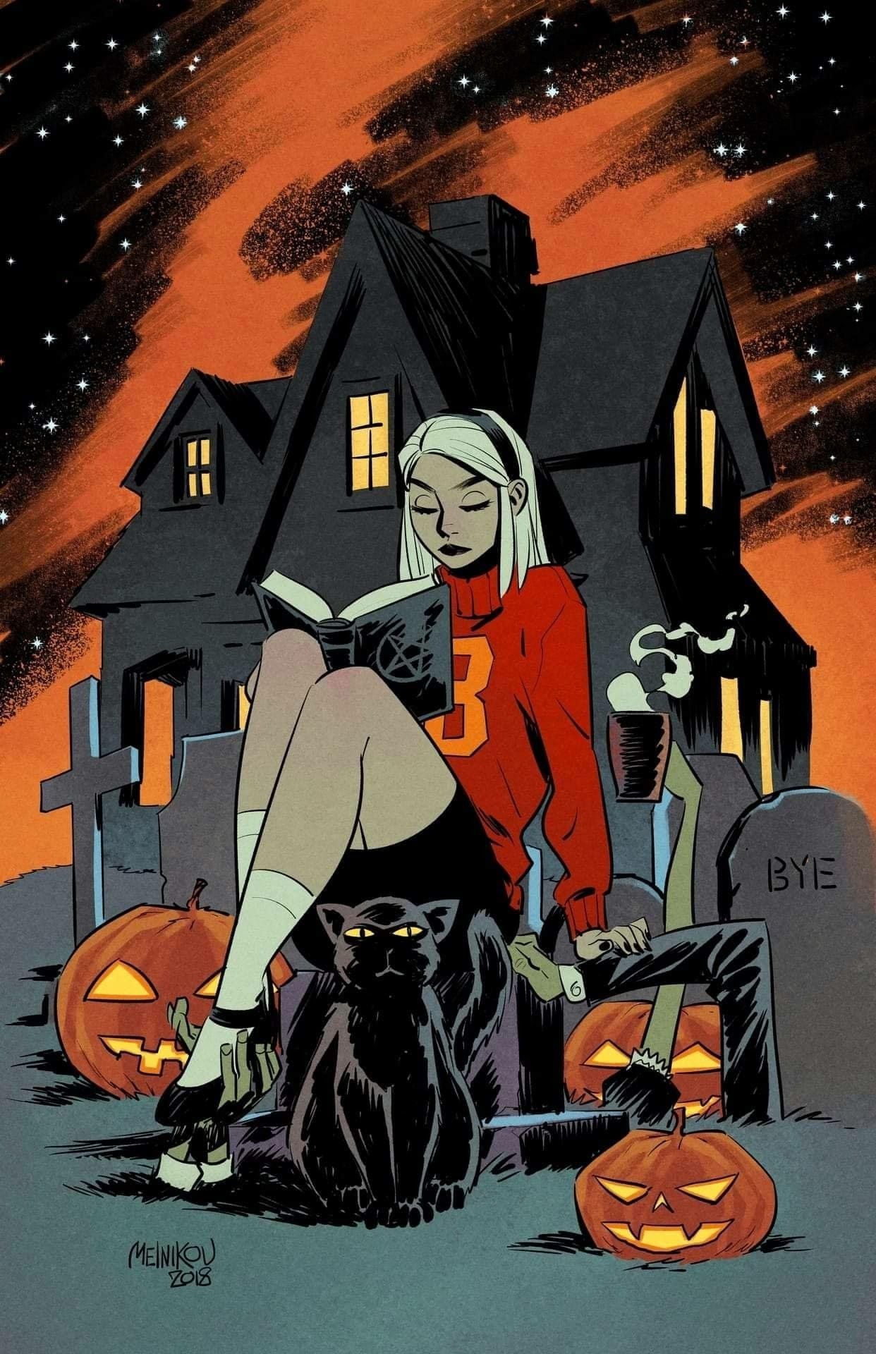 Sabrina The Teenage Witch. Halloween wallpaper background, Halloween wallpaper, Trendy halloween