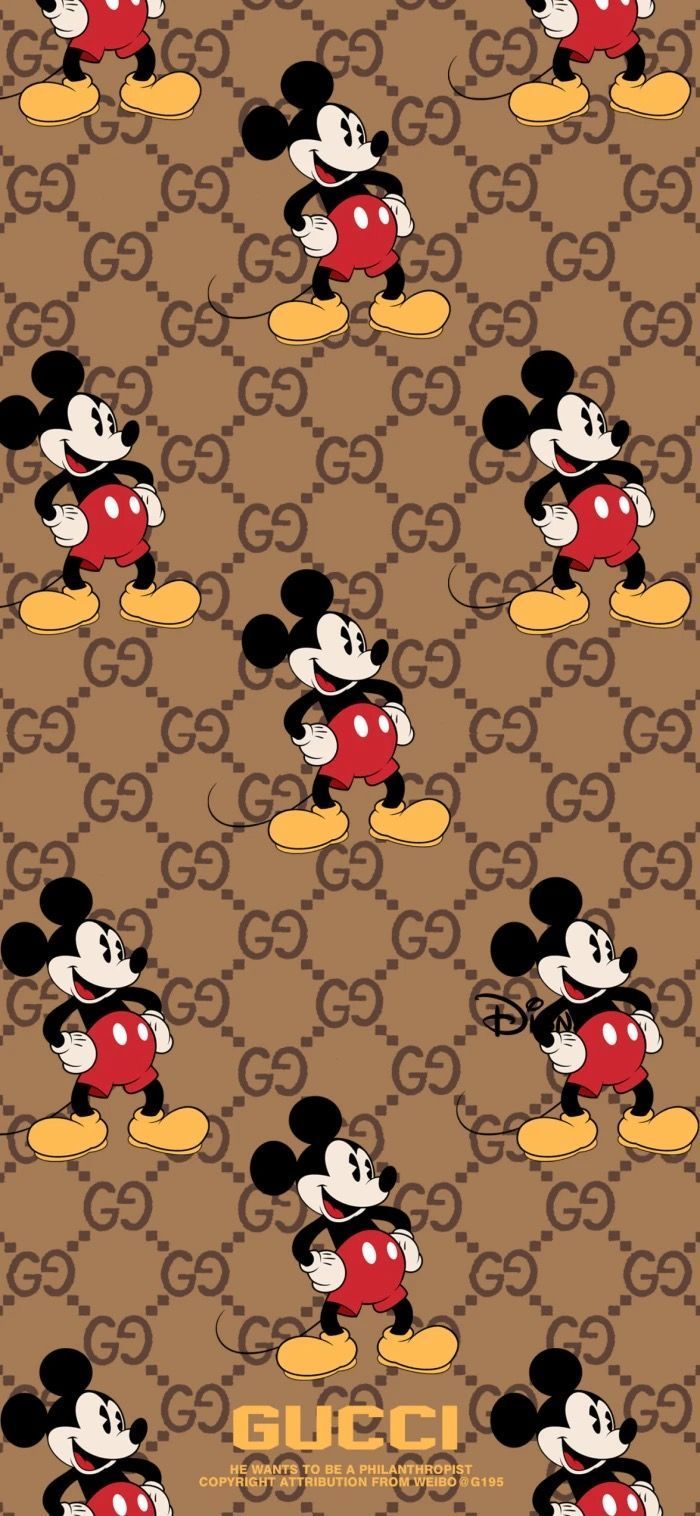 Gucci Mickey Mouse Wallpaper Free Gucci Mickey Mouse Background