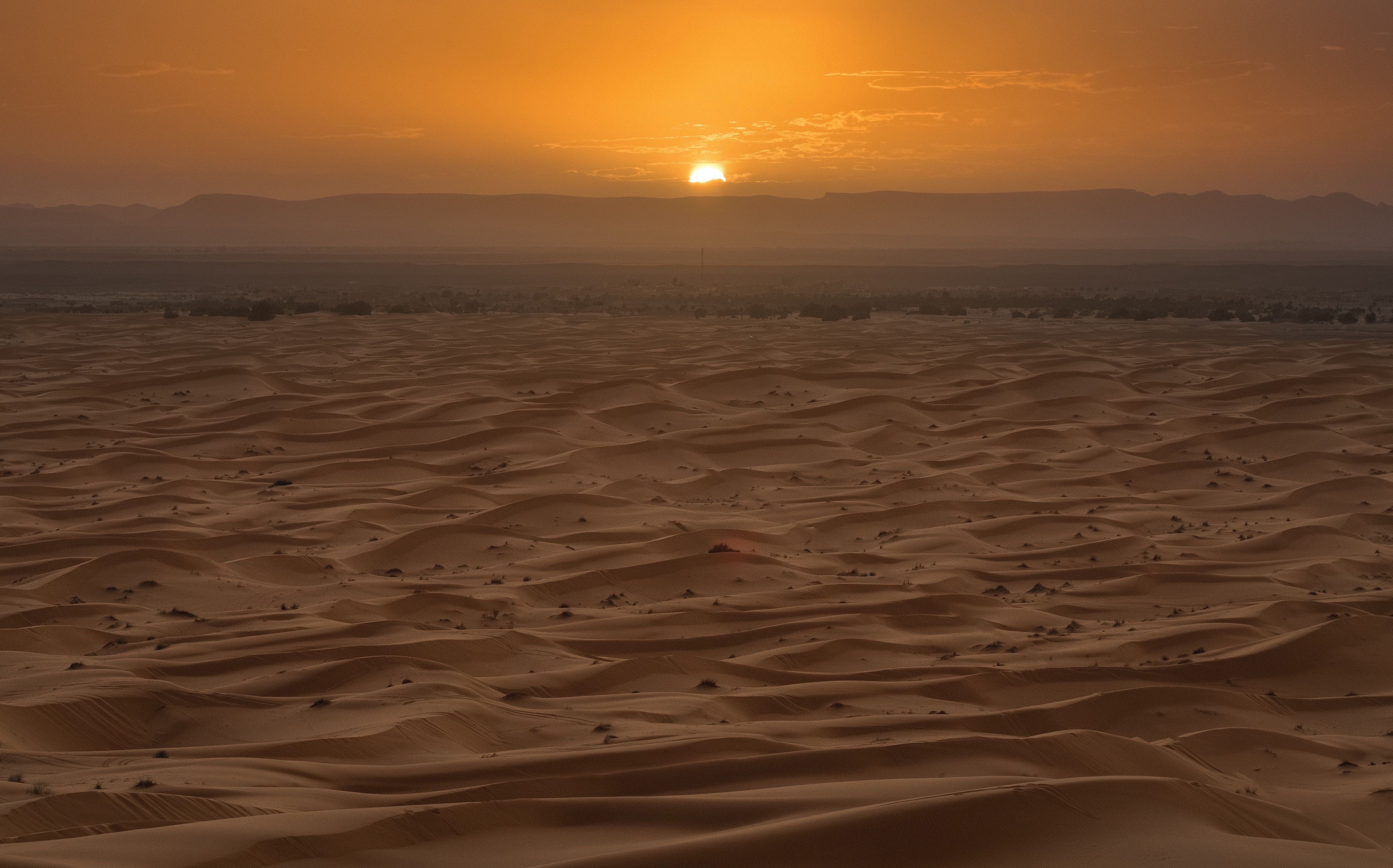 Sahara Desert Sunset, HD Nature, 4k Wallpaper, Image, Background, Photo and Picture