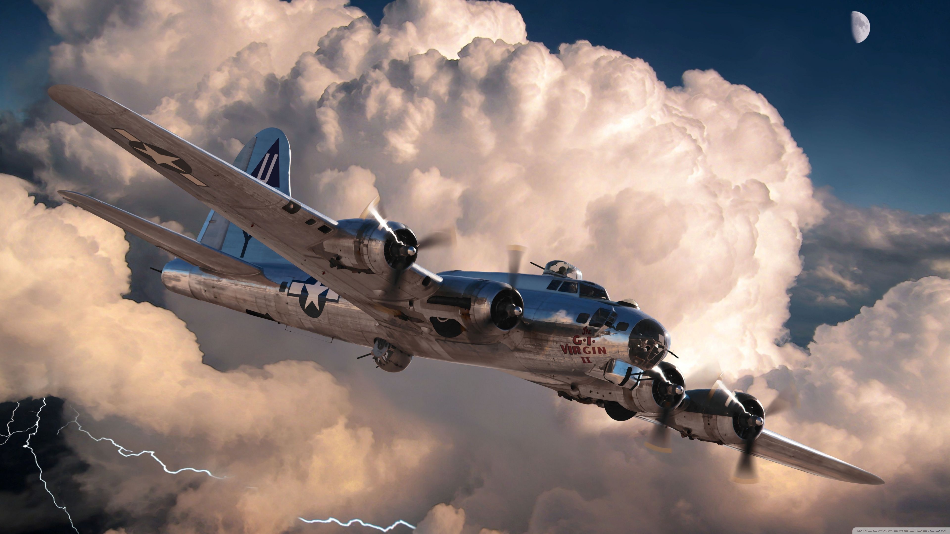 World War 2 Plane ❤ 4K HD Desktop Wallpaper for 4K Ultra HD TV. Aviation art, Aircraft art, Aviation