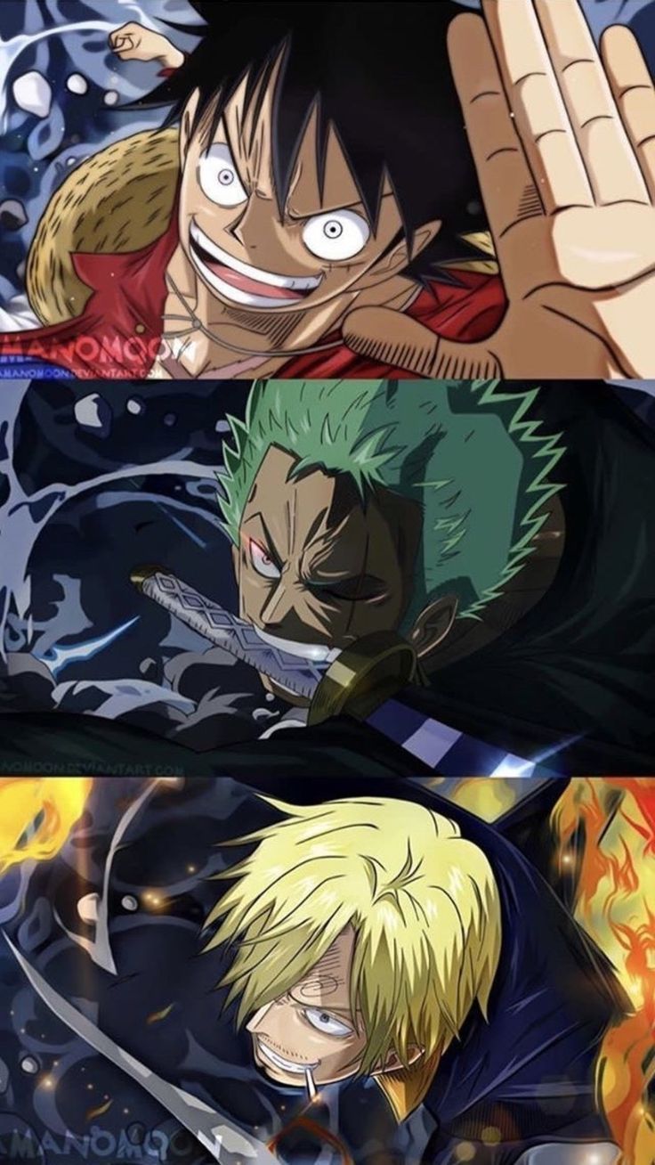 Steam Workshop::One Piece - Monster Trio 4K