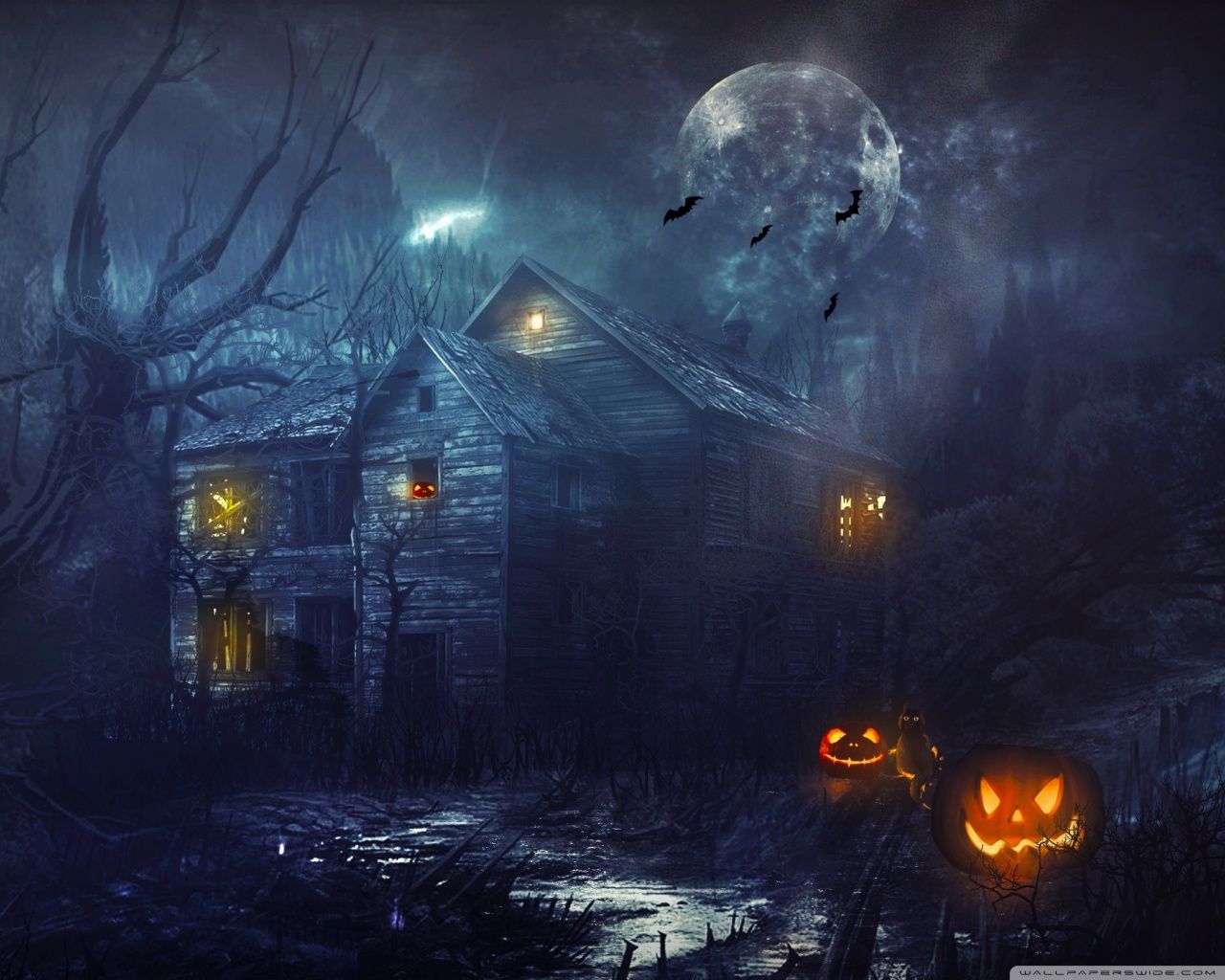 Halloween Ultra HD Desktop Background Wallpaper for 4K UHD TV, Multi Display, Dual Monitor
