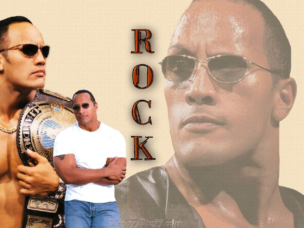 The Rock Wrestling Wallpaper